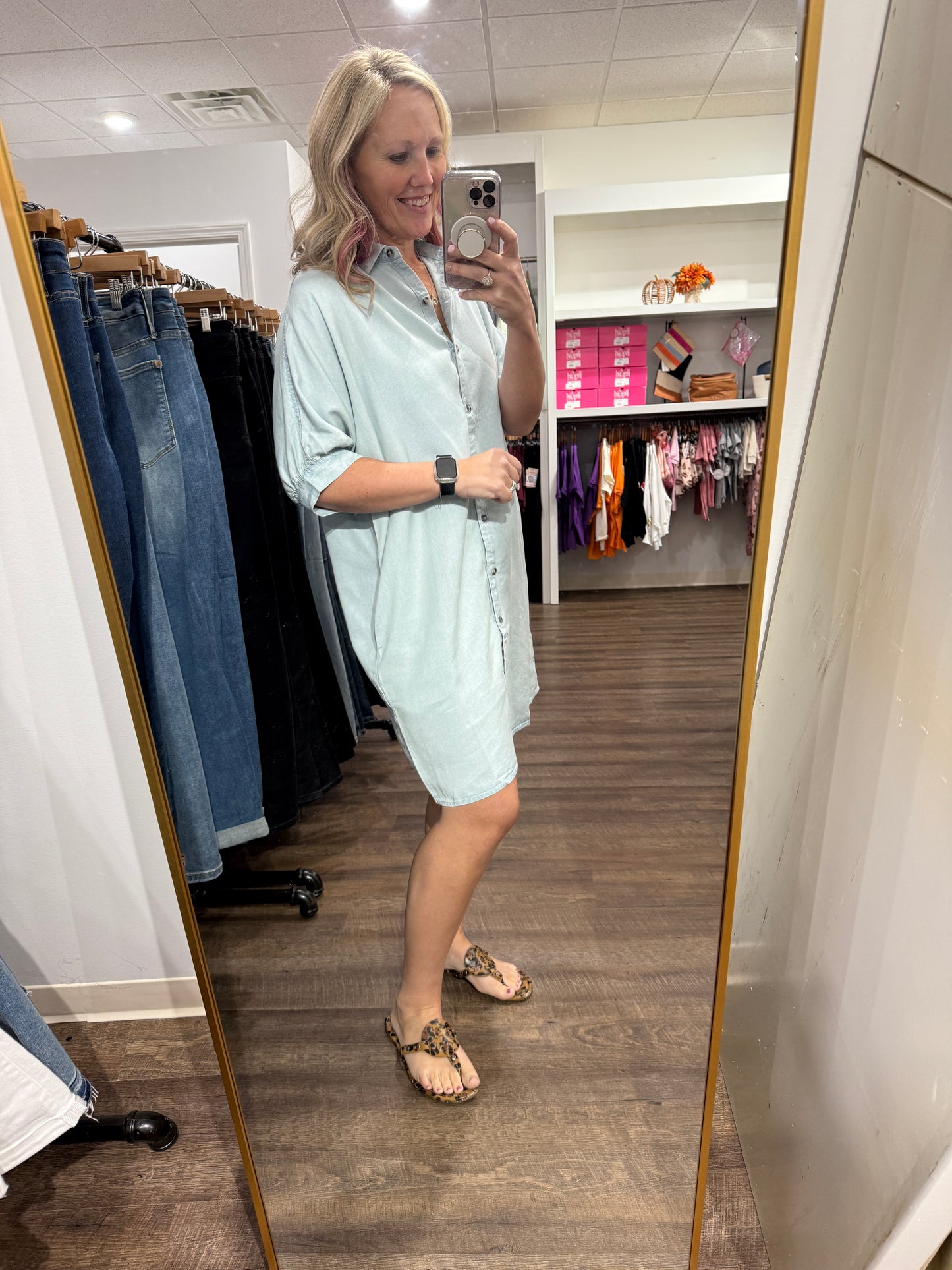 Allie Denim Dress