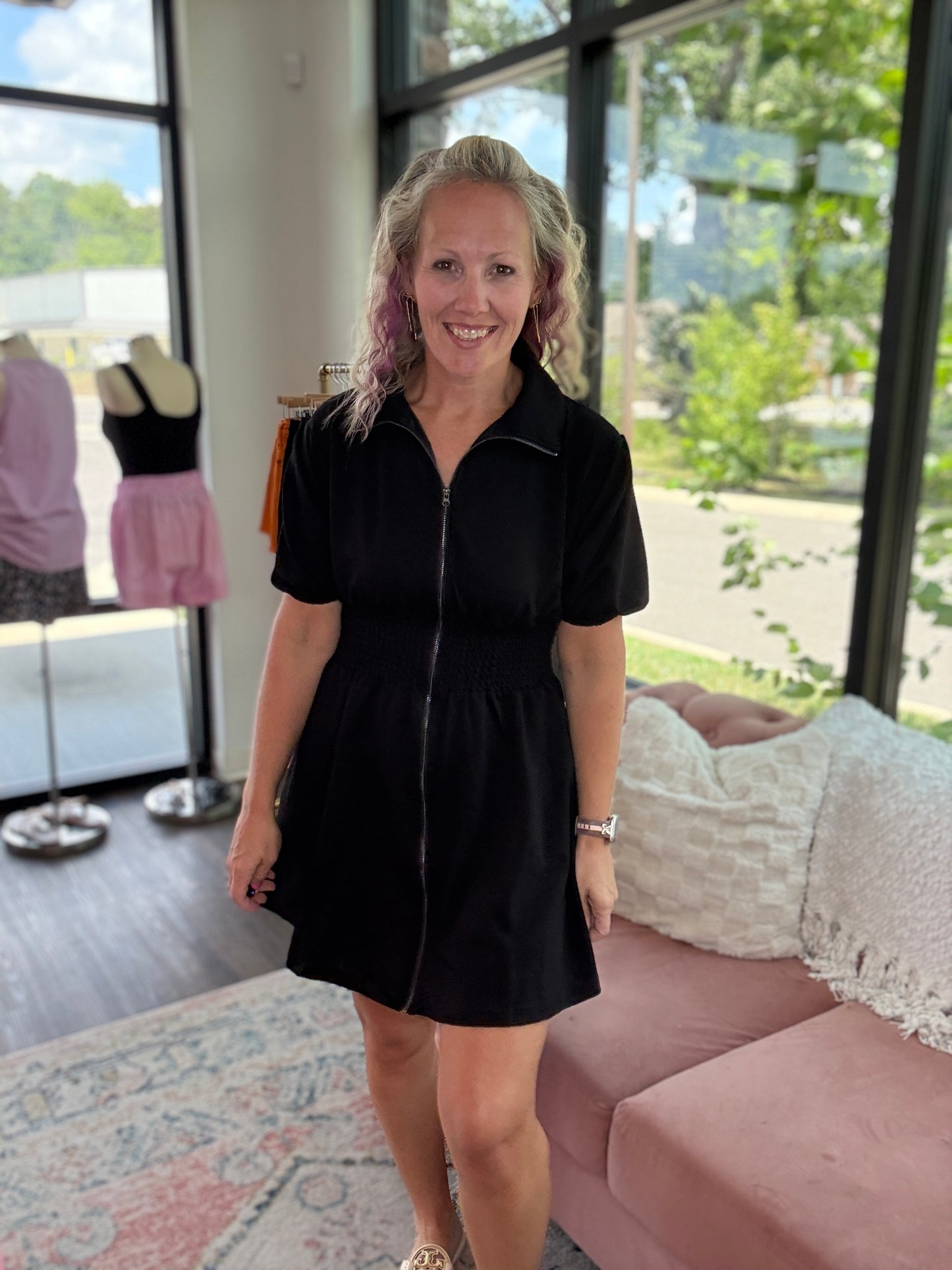 Marren Dress-Black
