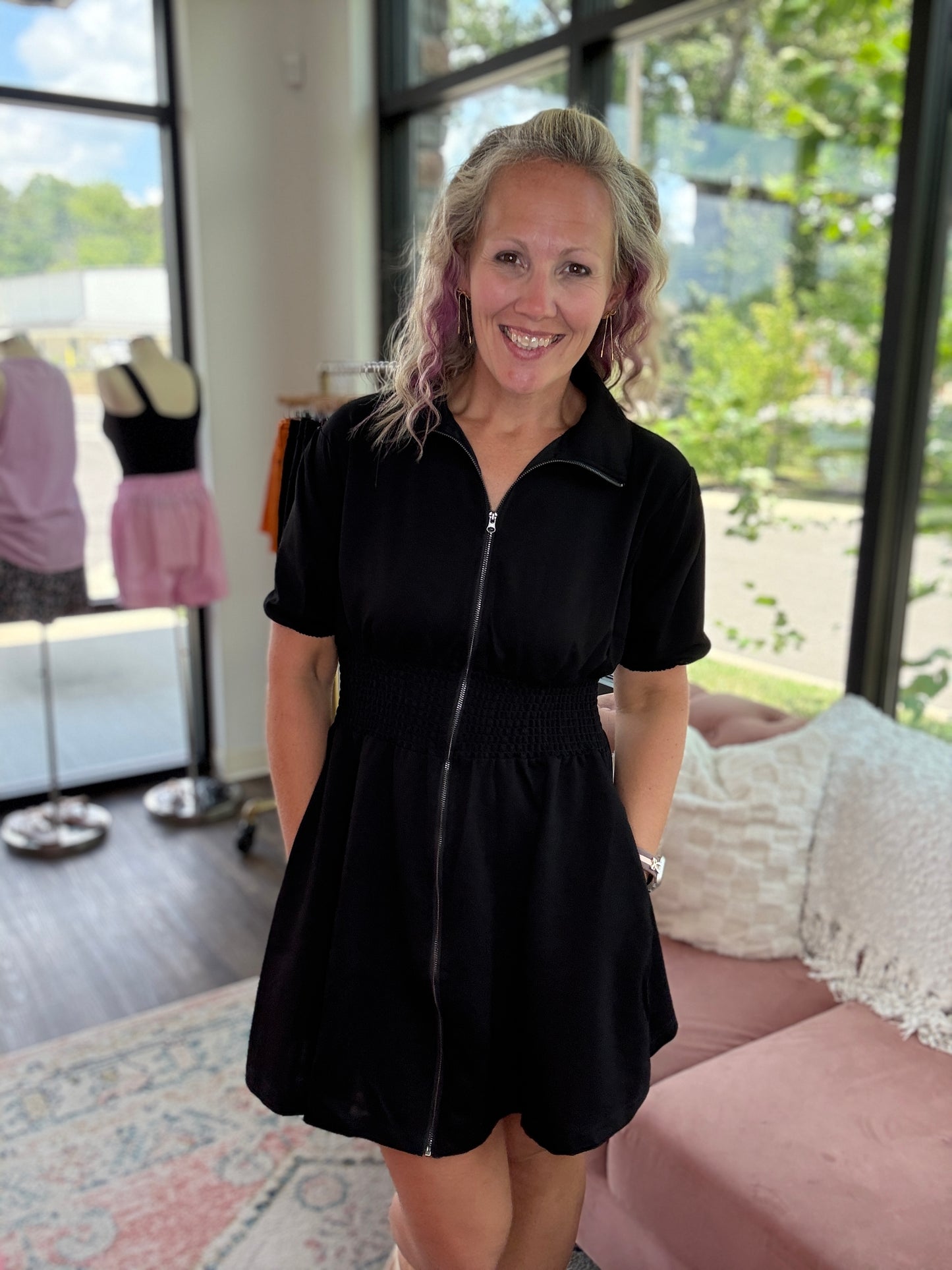 Marren Dress-Black