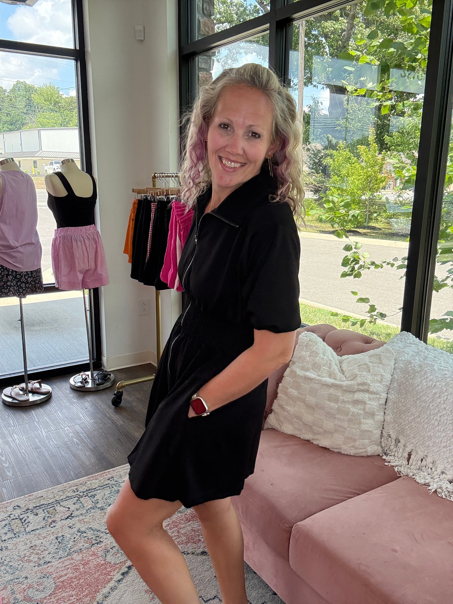 Marren Dress-Black