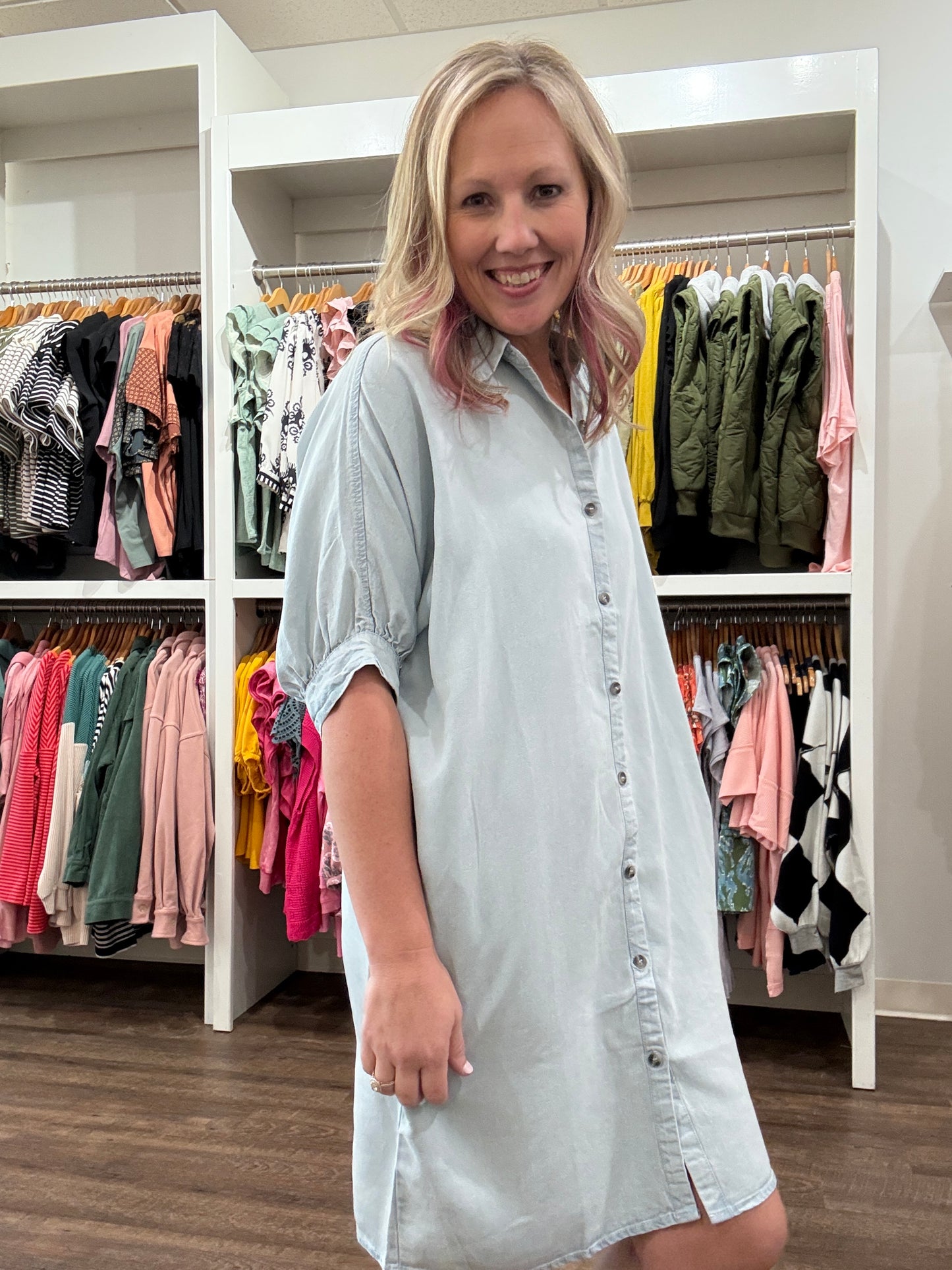 Allie Denim Dress