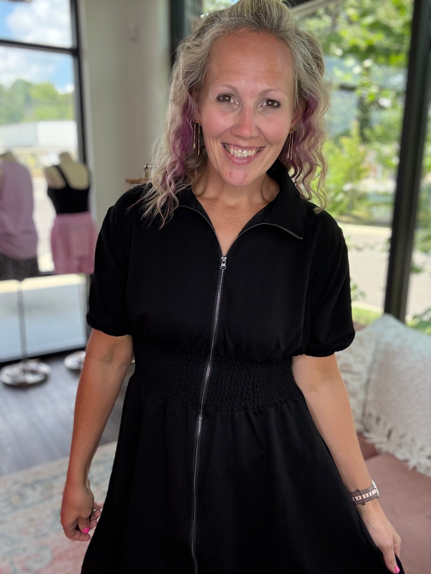 Marren Dress-Black