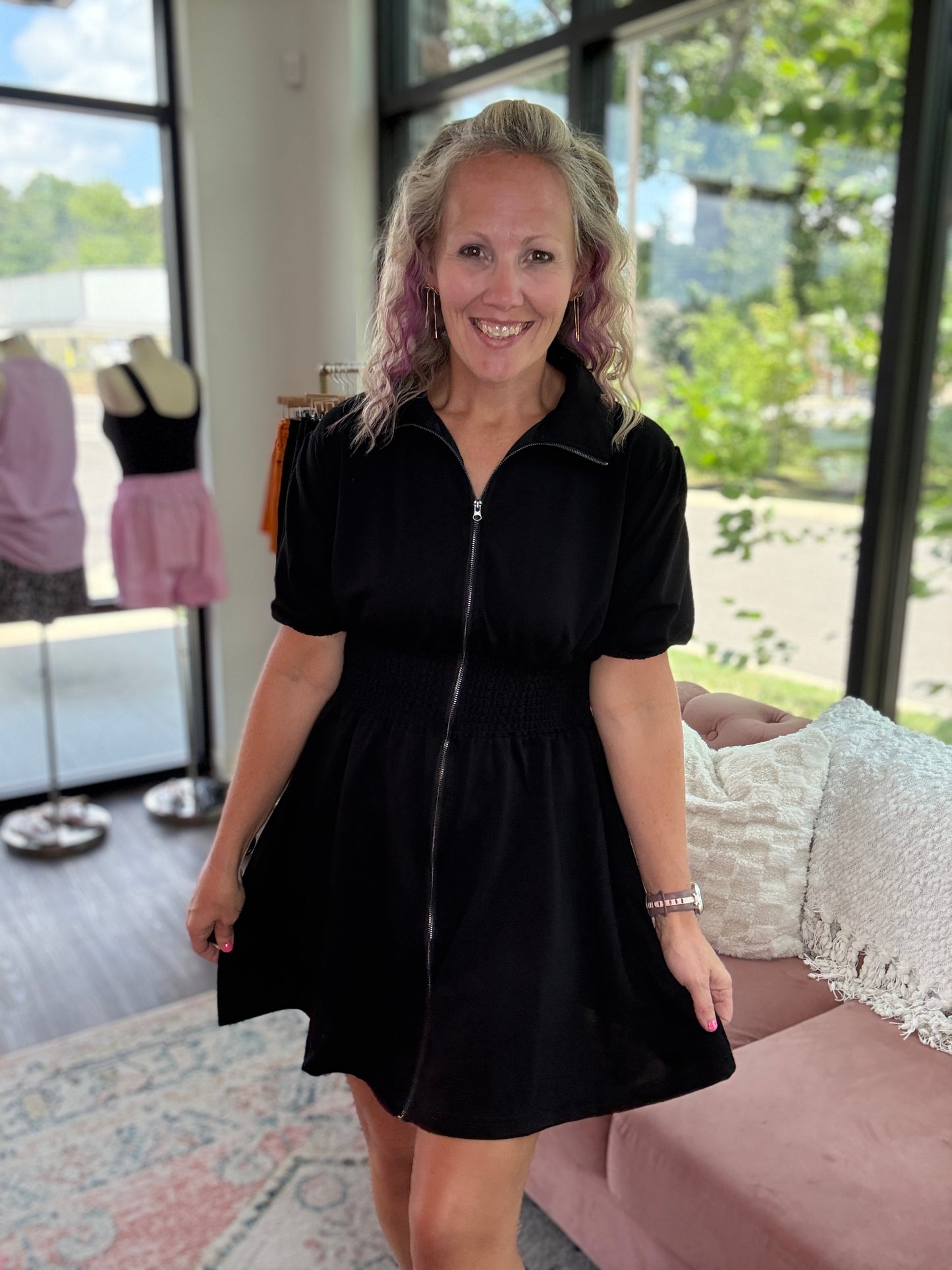 Marren Dress-Black