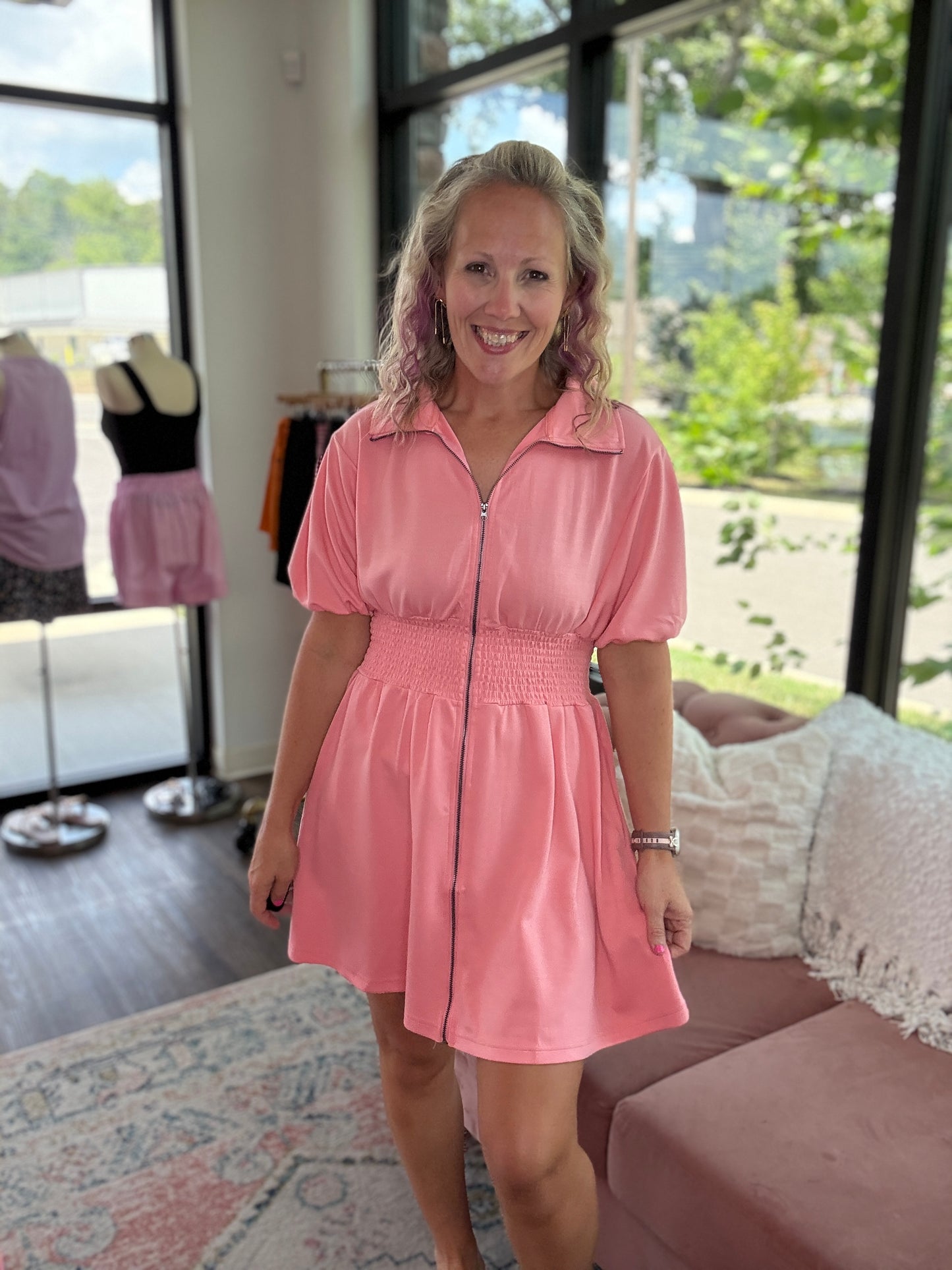 Marren Dress-Coral