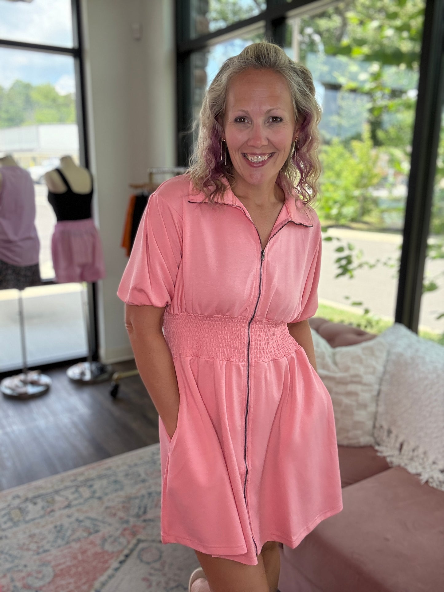 Marren Dress-Coral