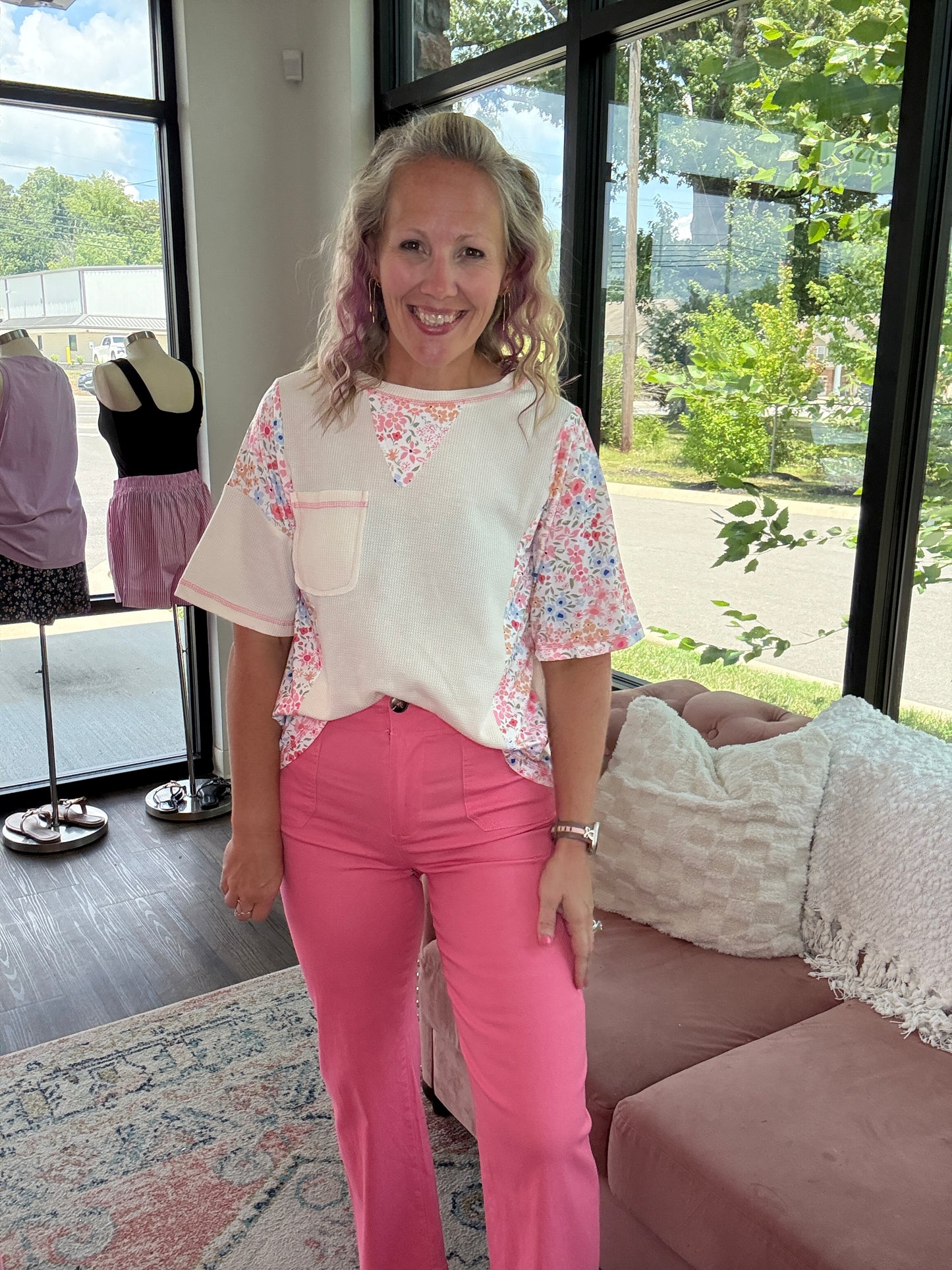 Berry Pink Pants