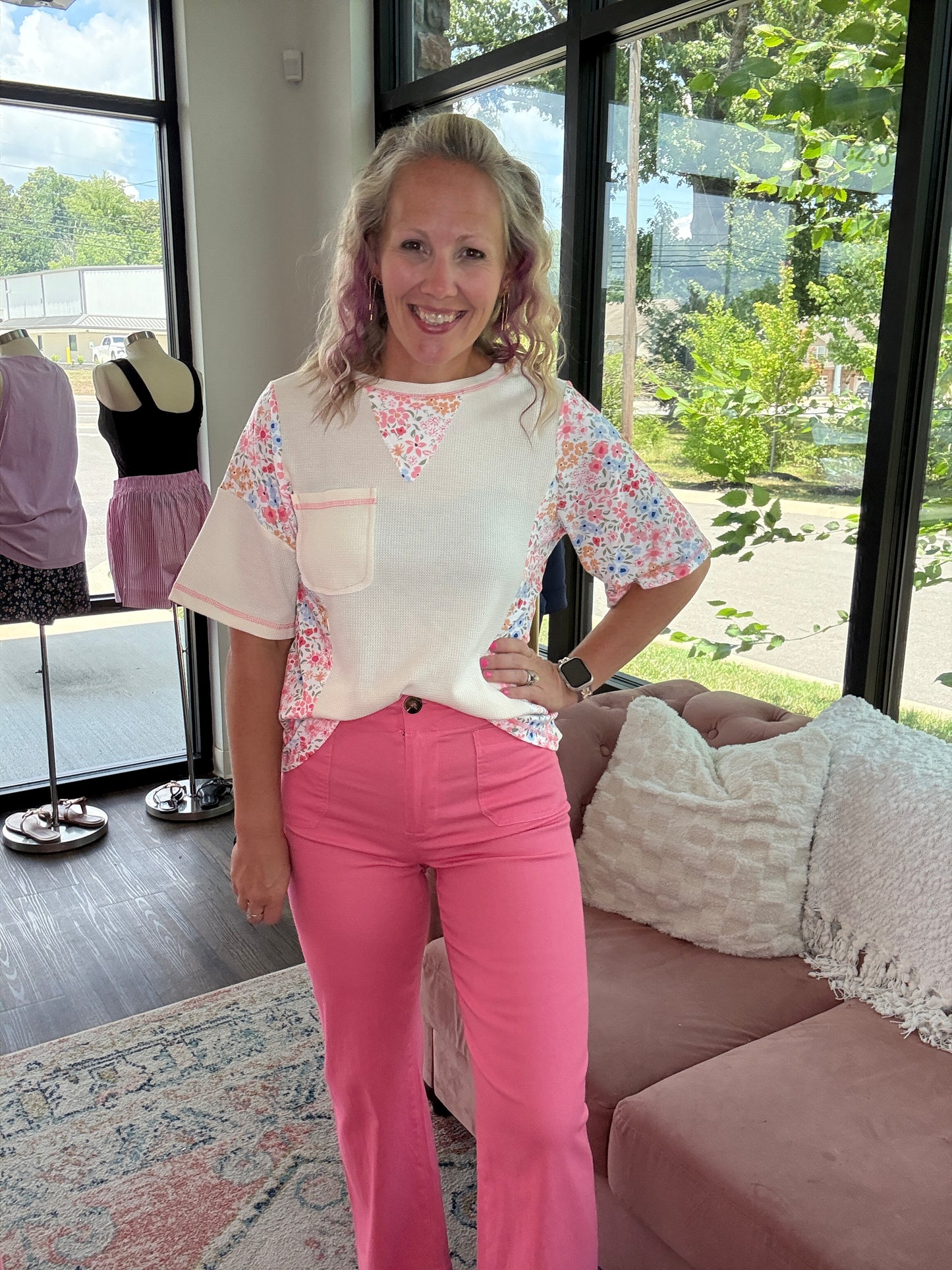 Berry Pink Pants