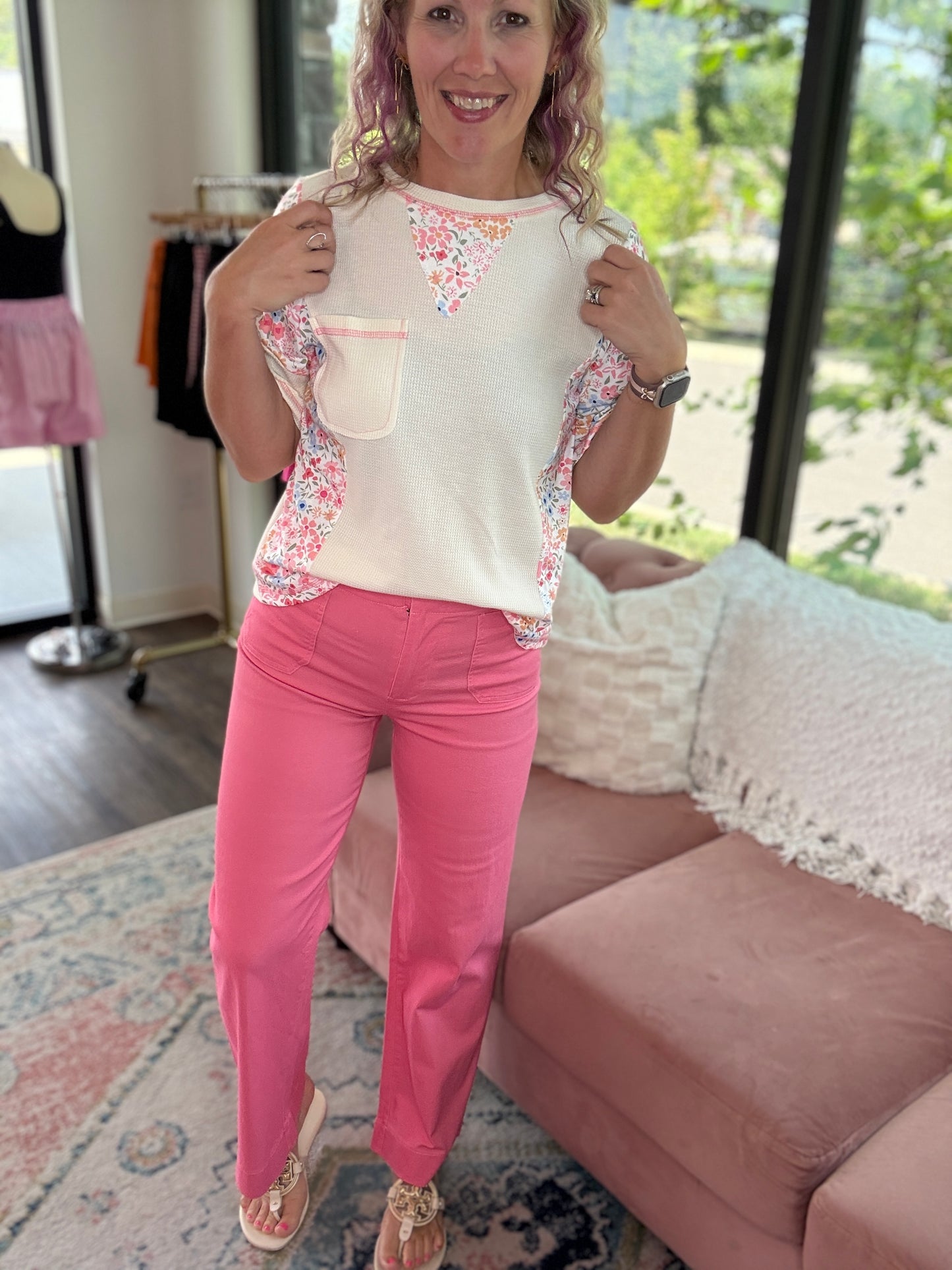 Berry Pink Pants