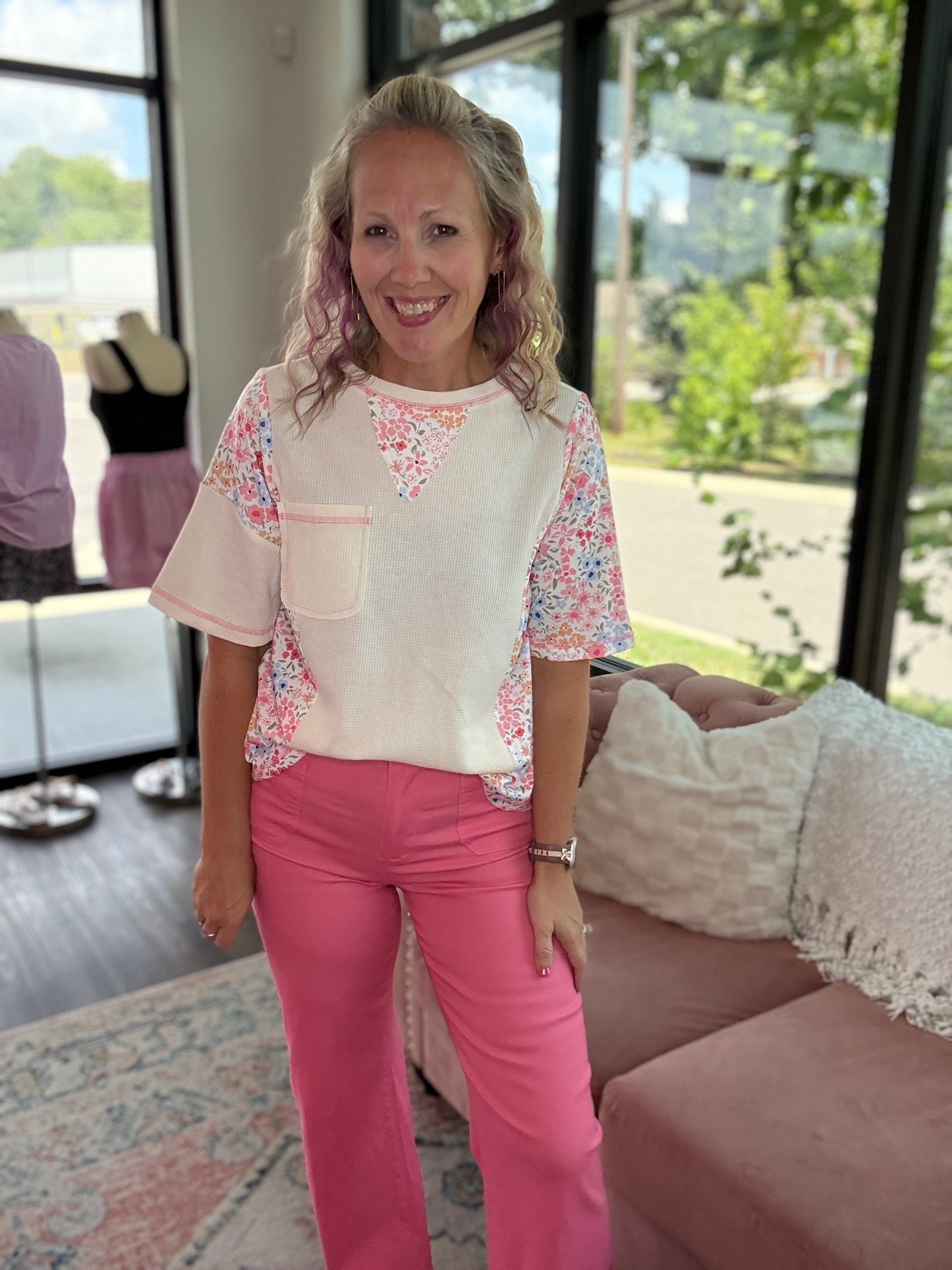 Berry Pink Pants
