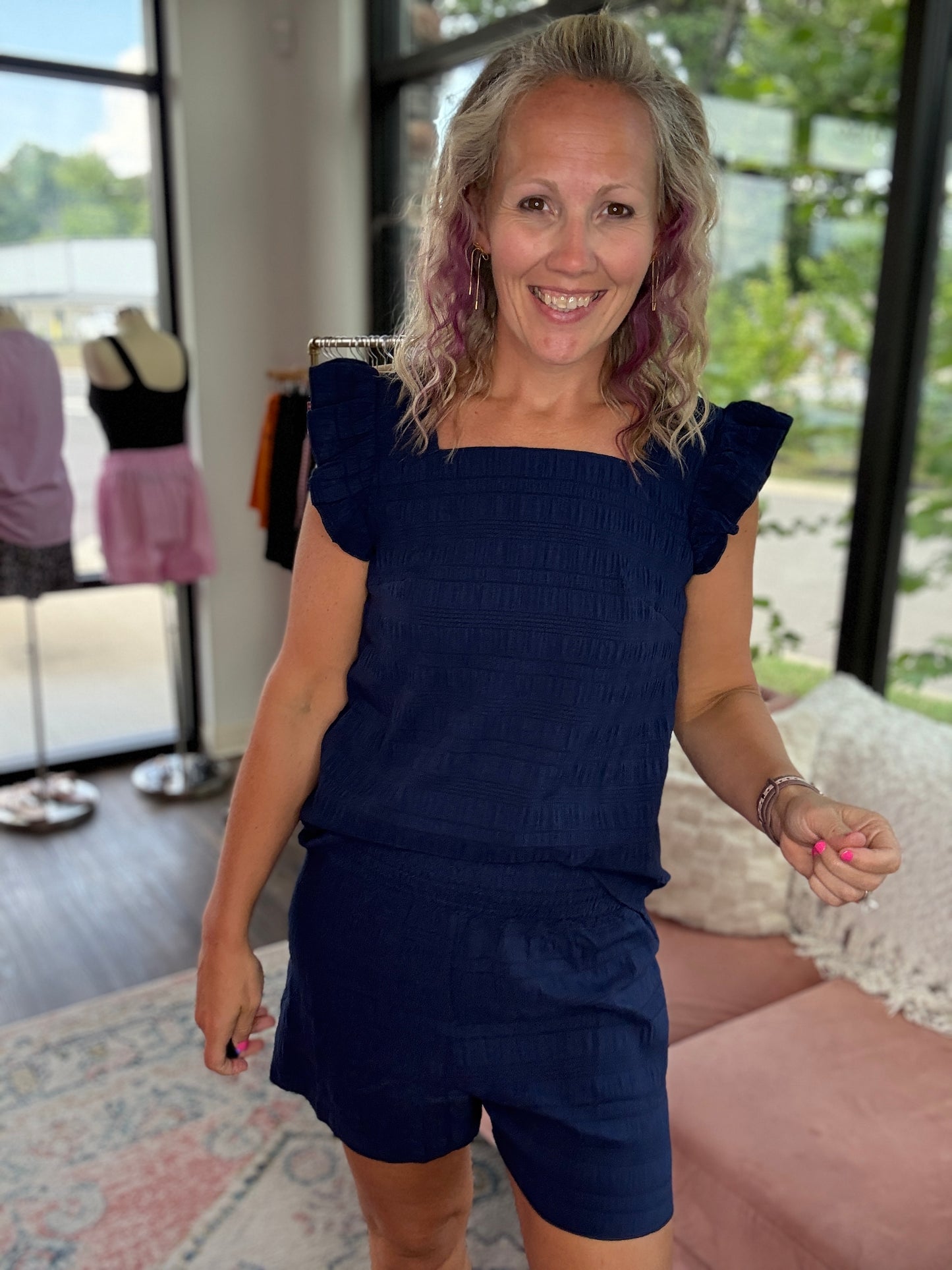 Navy Days Textured Set