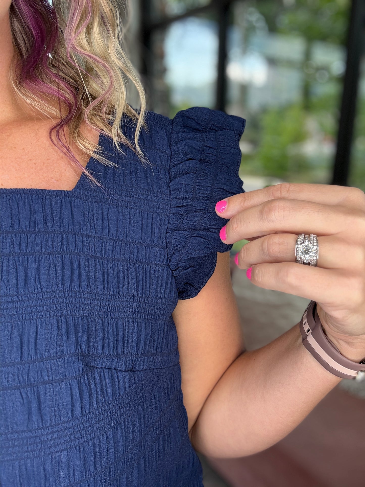 Navy Days Textured Set