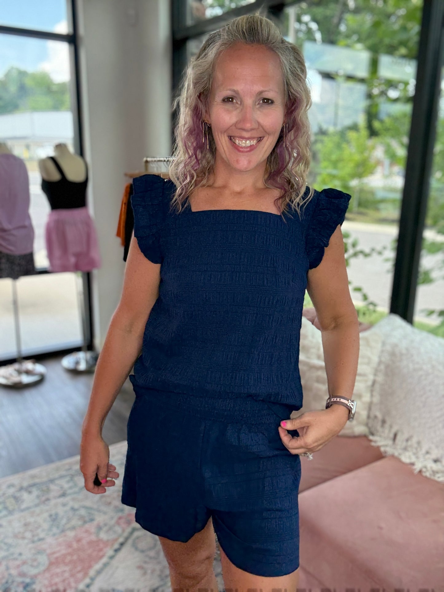 Navy Days Textured Set