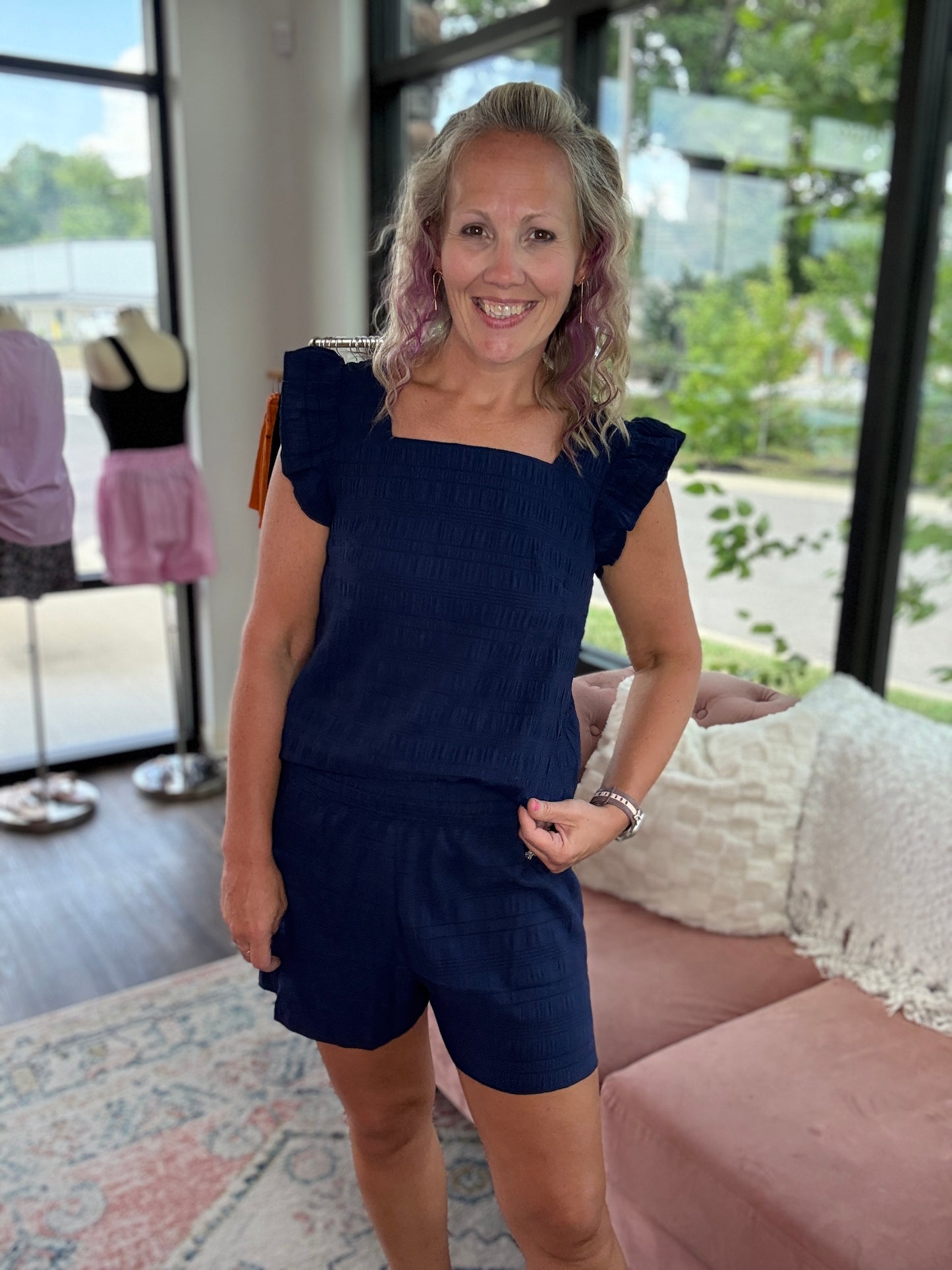 Navy Days Textured Set