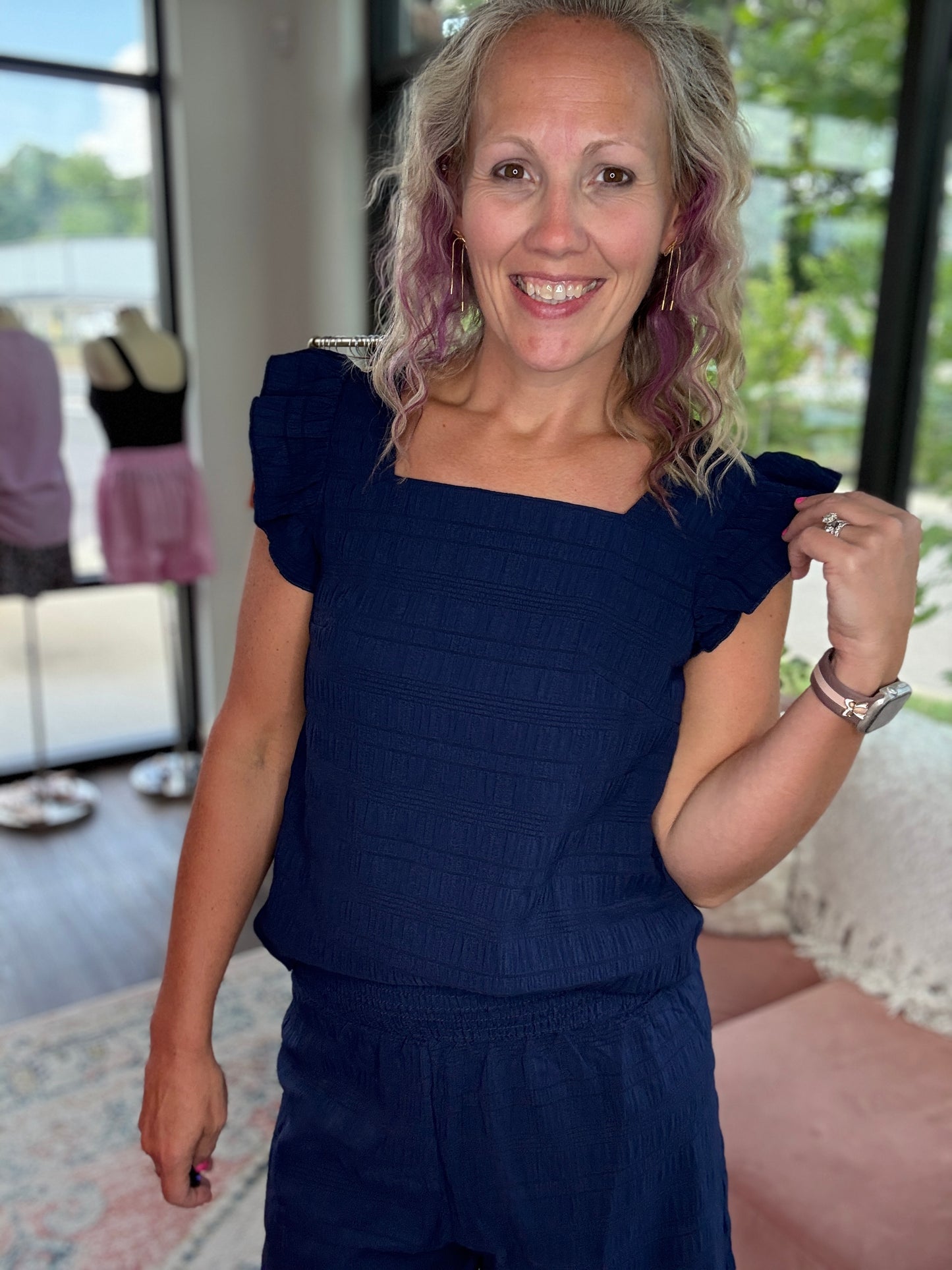 Navy Days Textured Set
