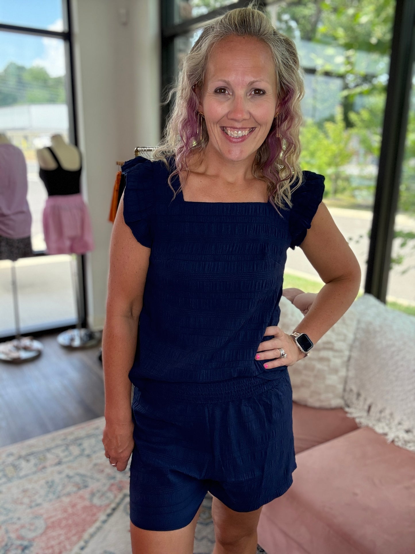 Navy Days Textured Set