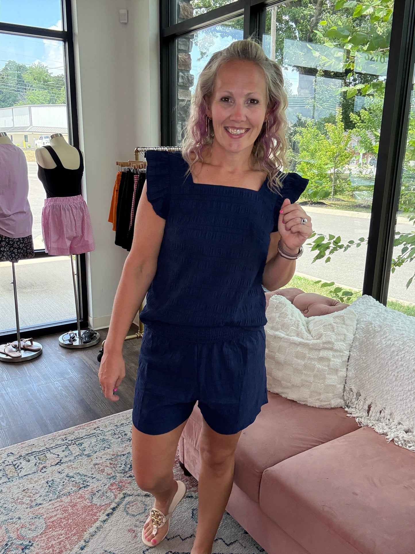Navy Days Textured Set