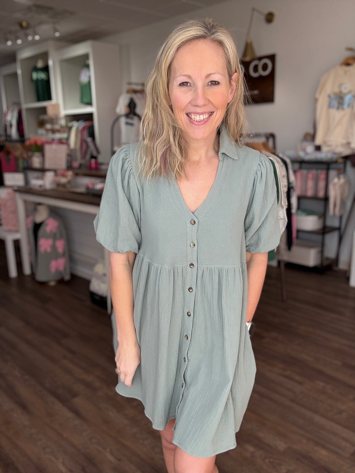 Mint Charm Dress