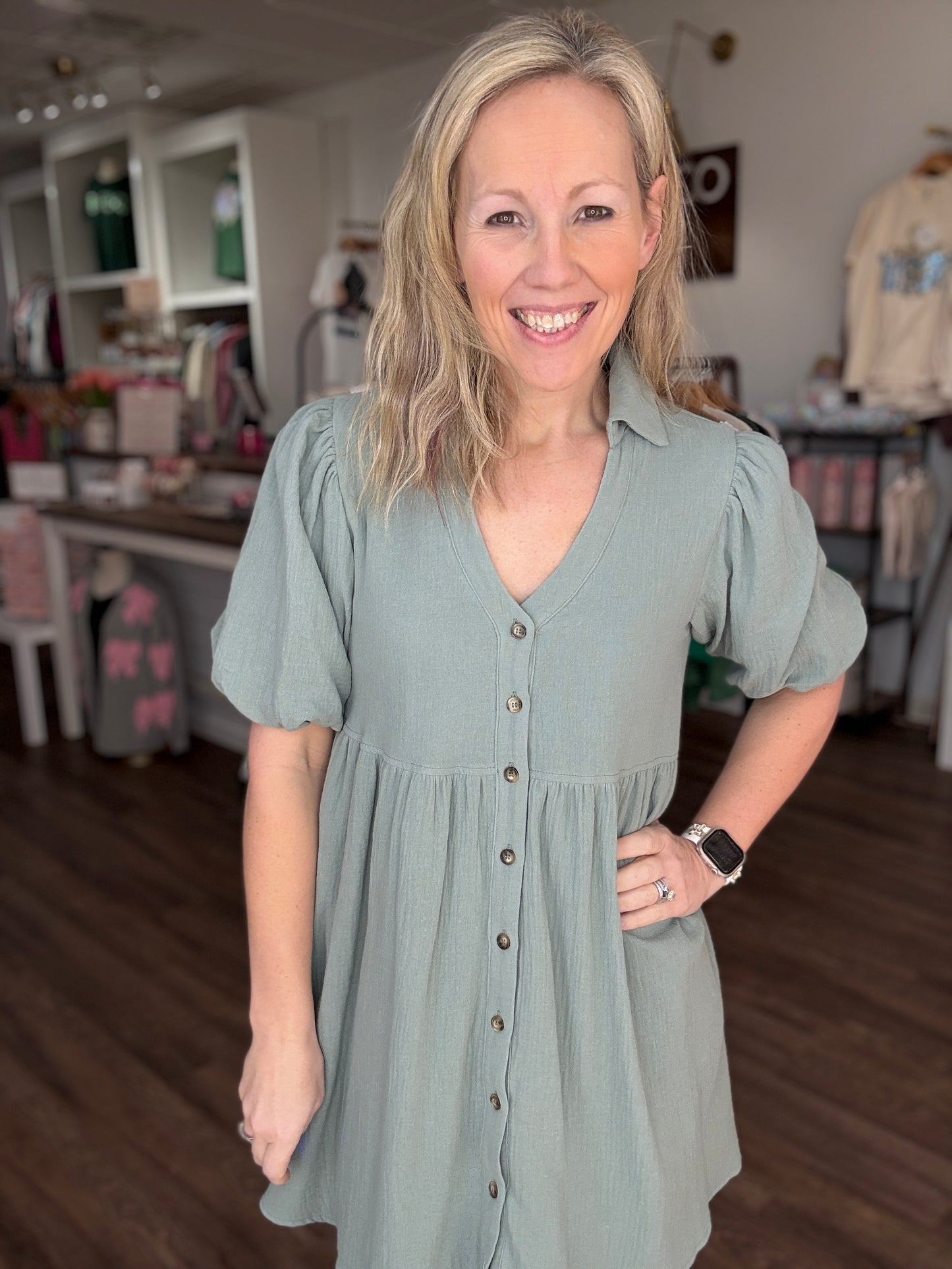 Mint Charm Dress