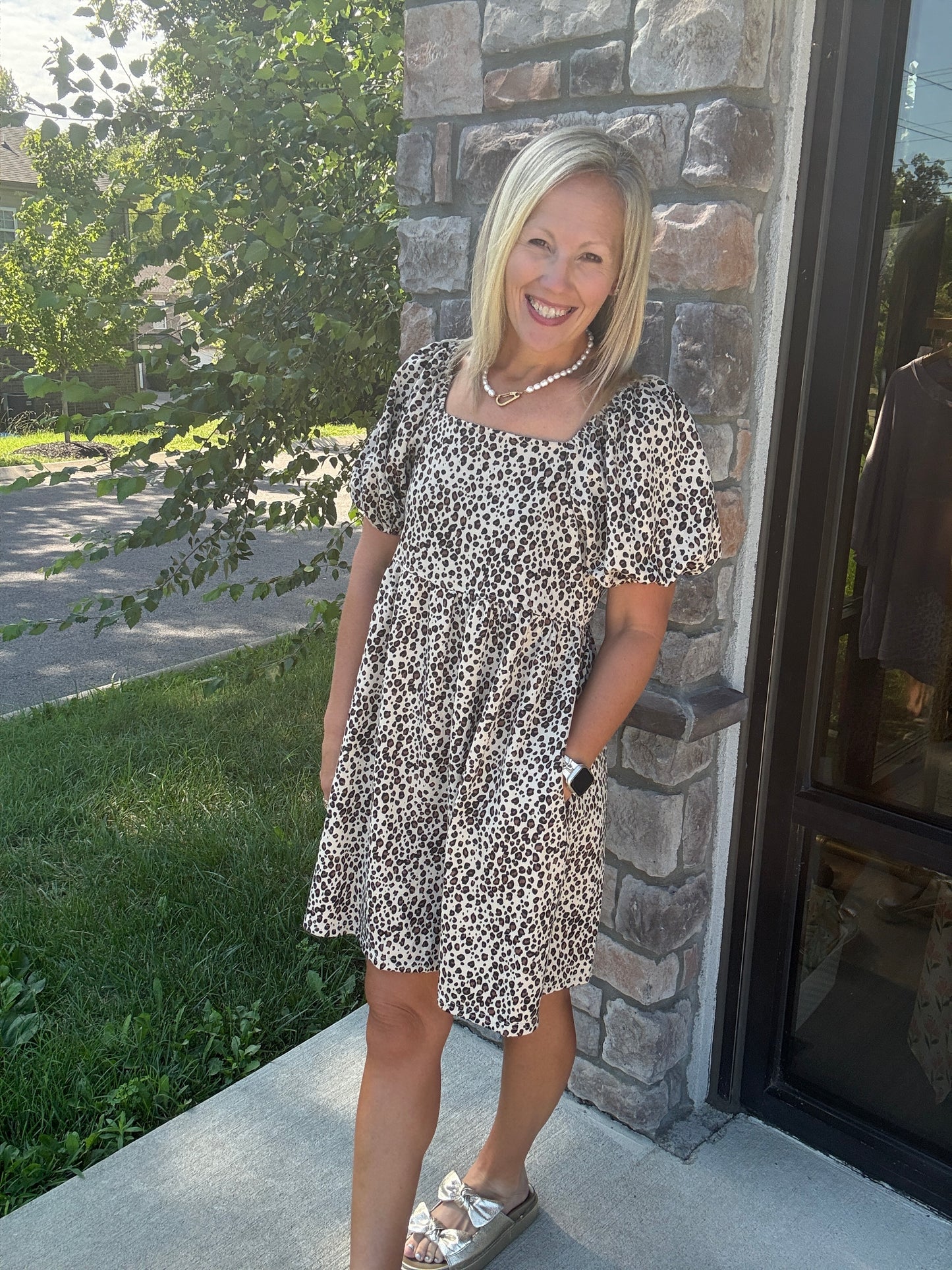 Simply Spotted Dress