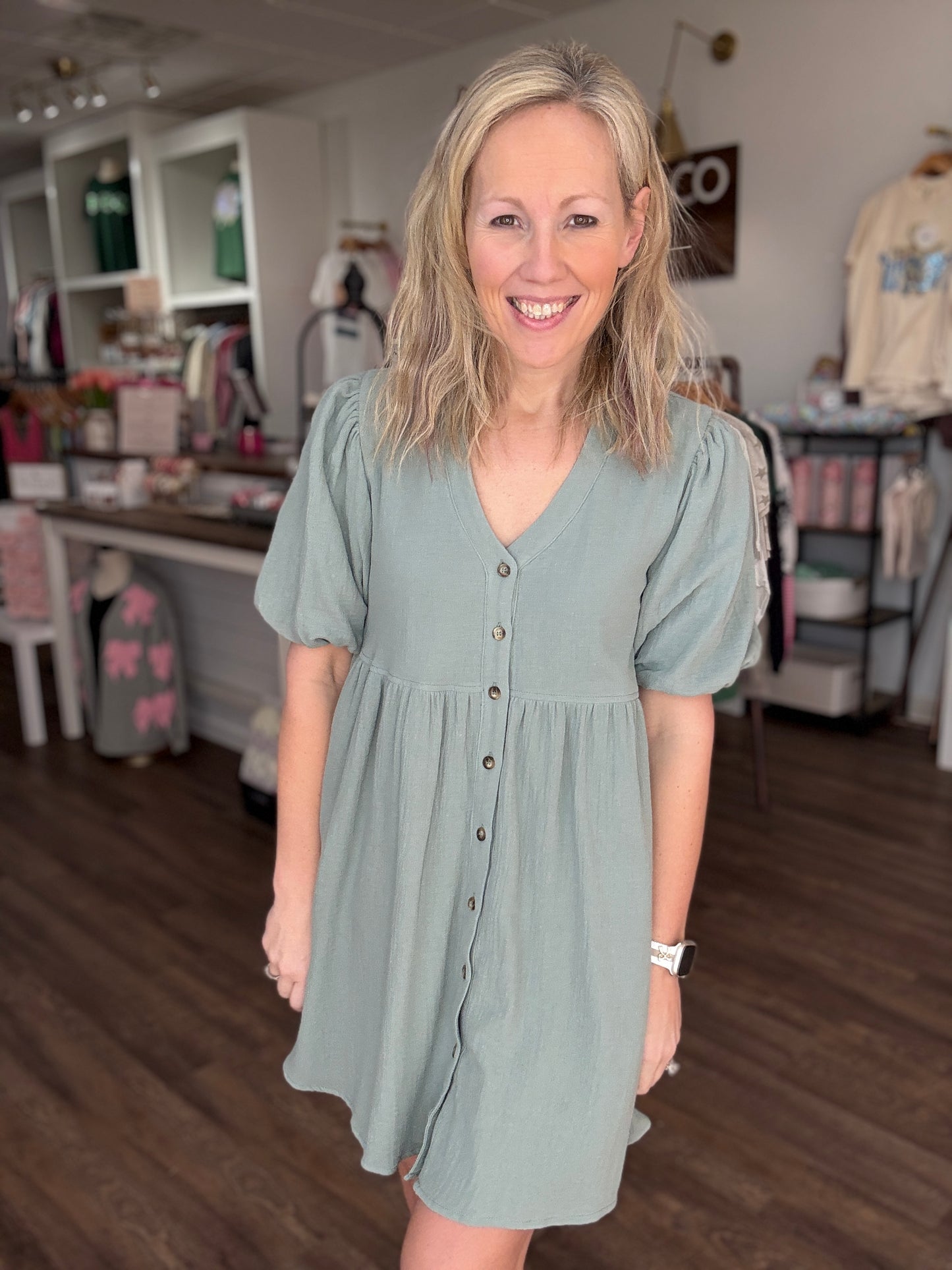 Mint Charm Dress