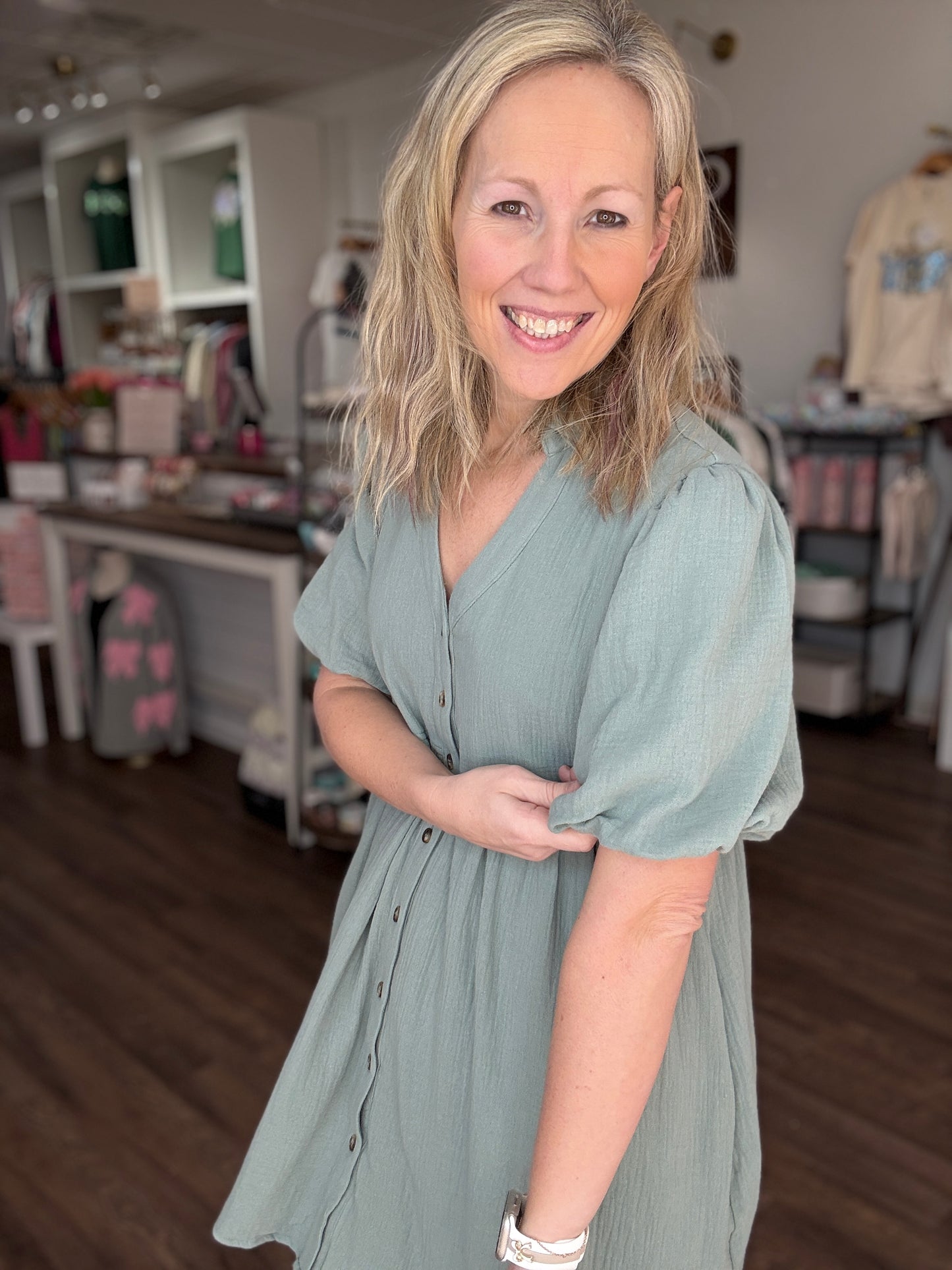 Mint Charm Dress