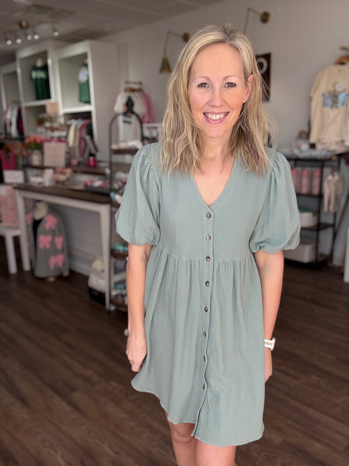 Mint Charm Dress