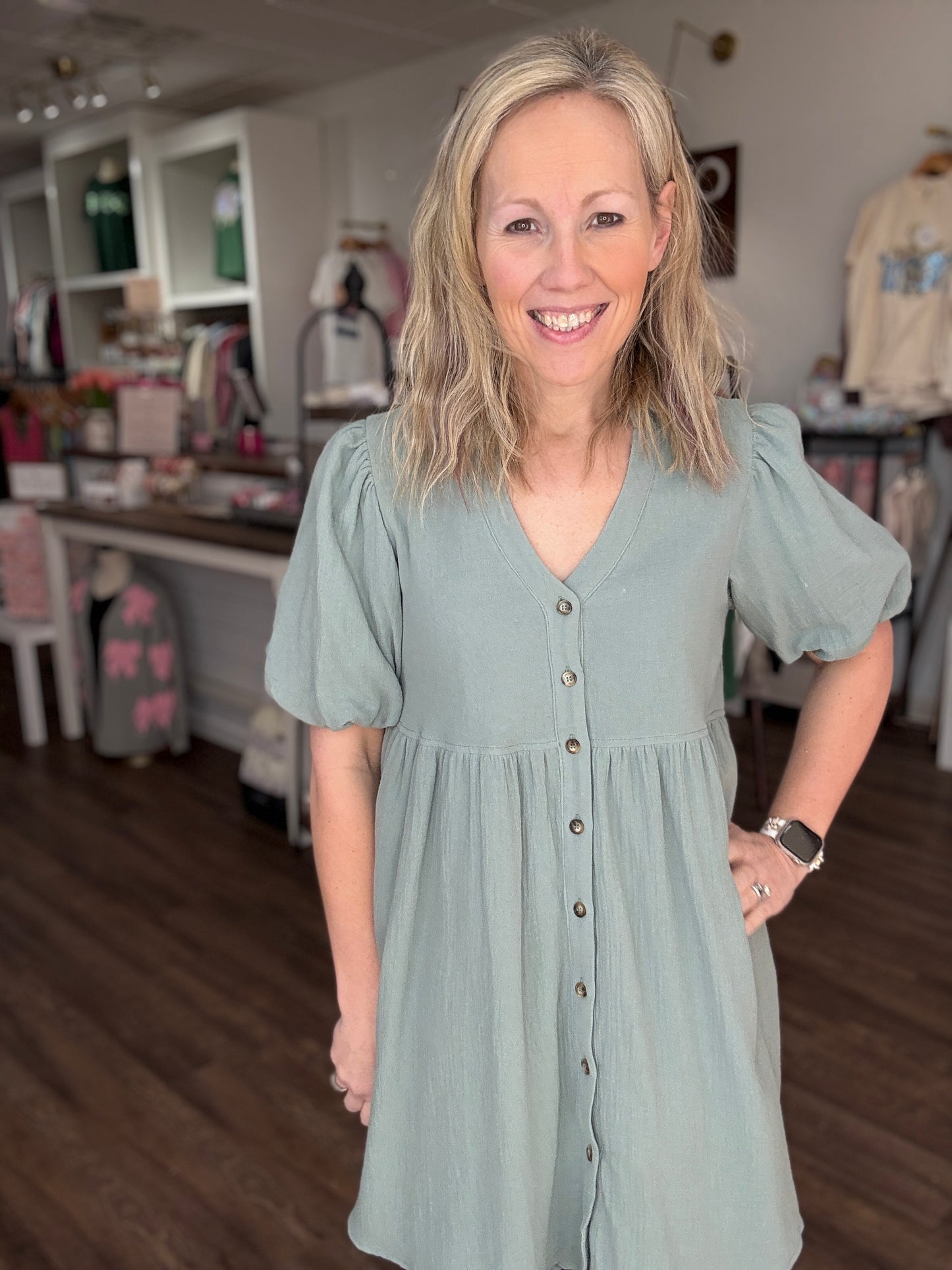 Mint Charm Dress