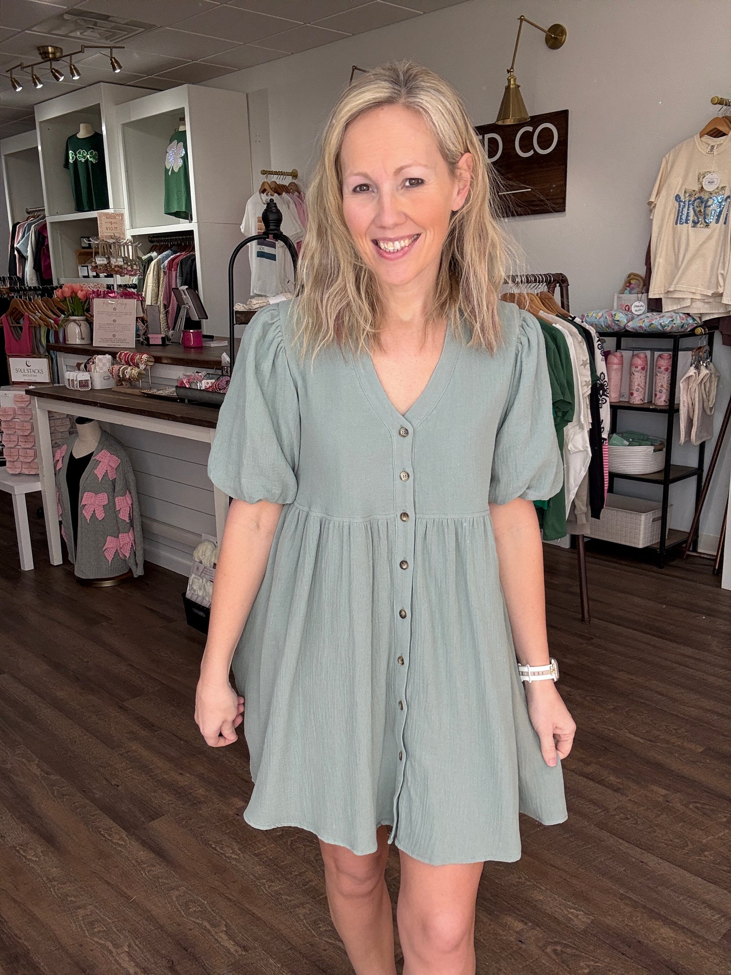 Mint Charm Dress