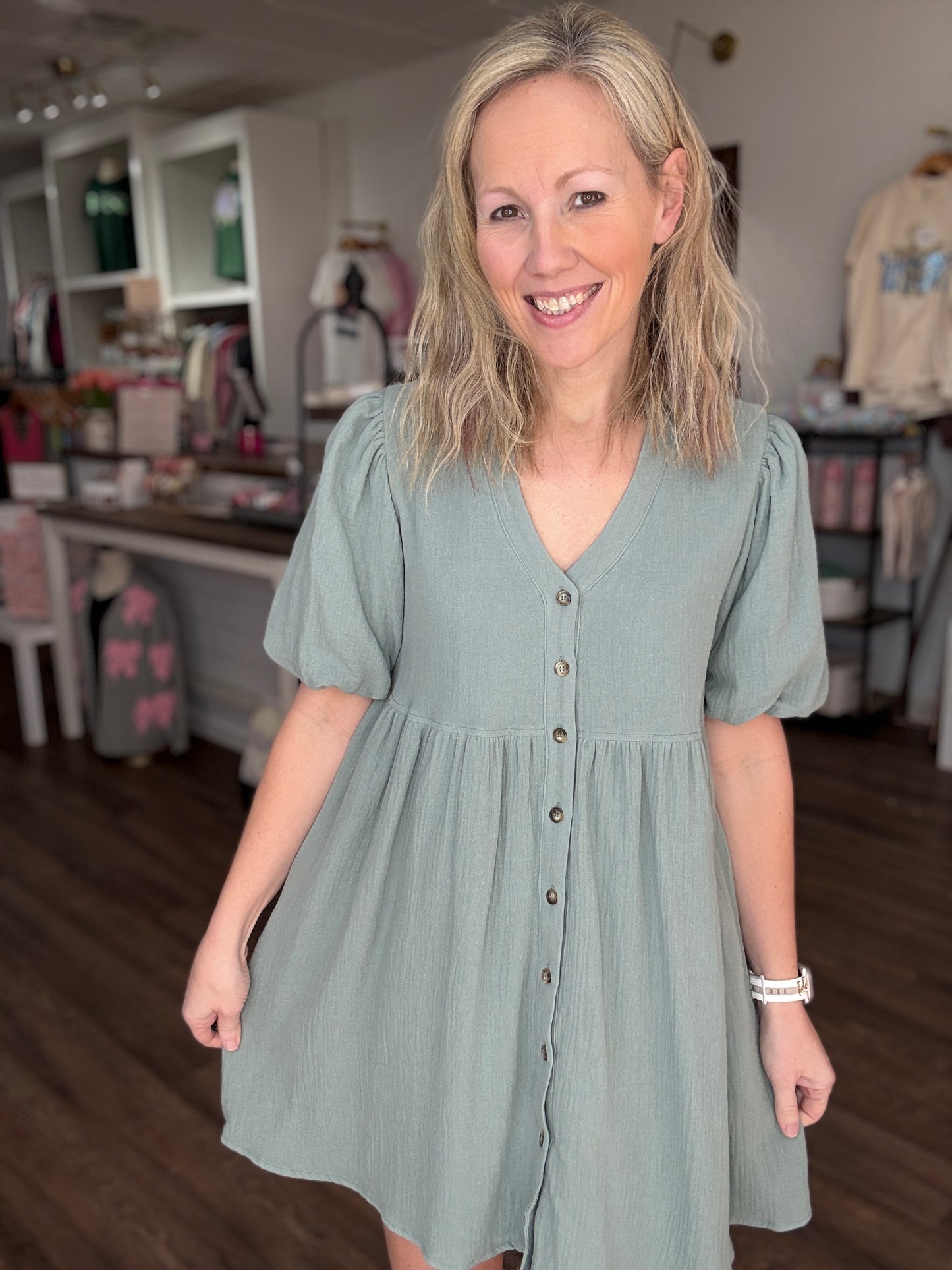 Mint Charm Dress