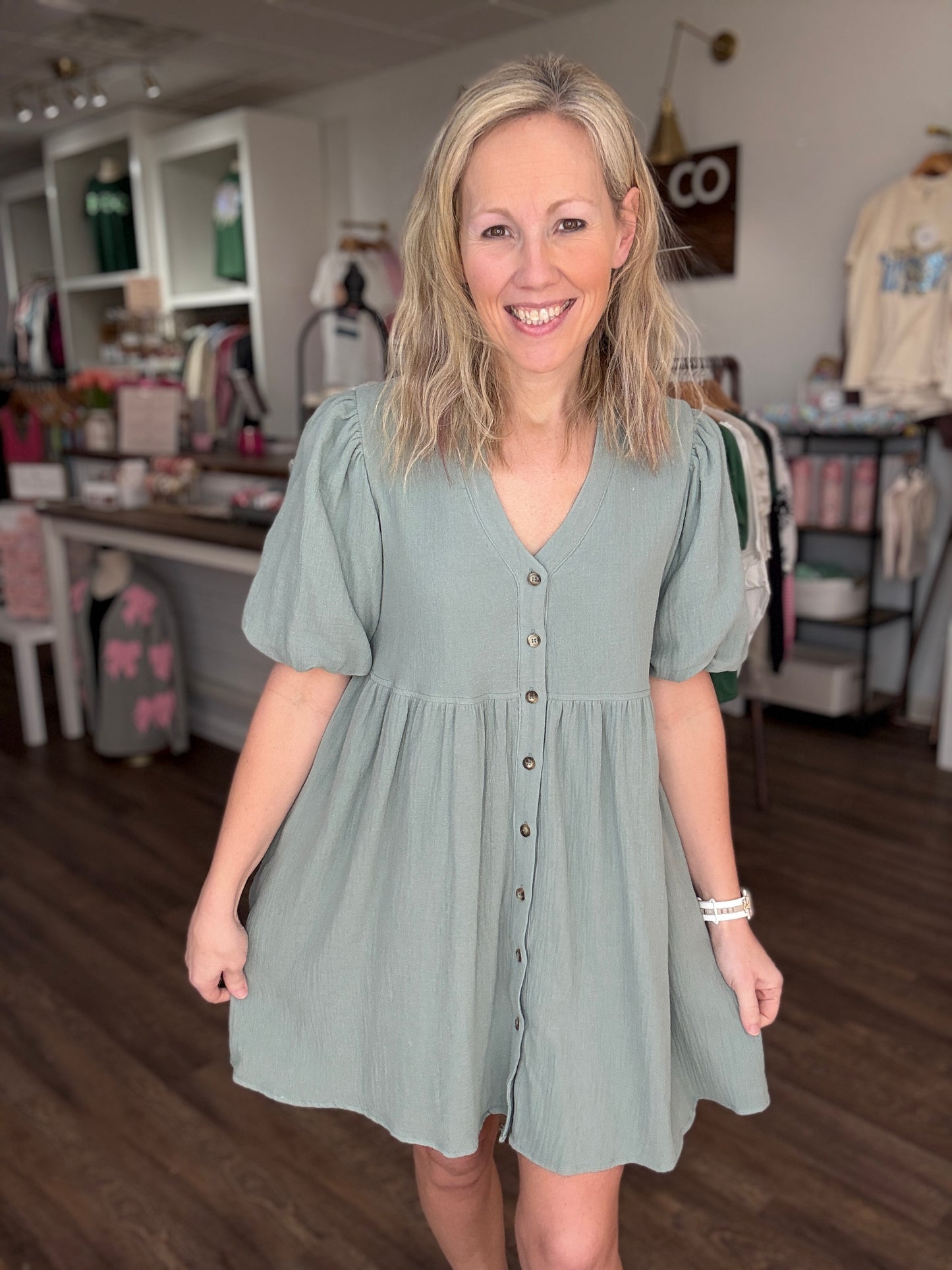 Mint Charm Dress