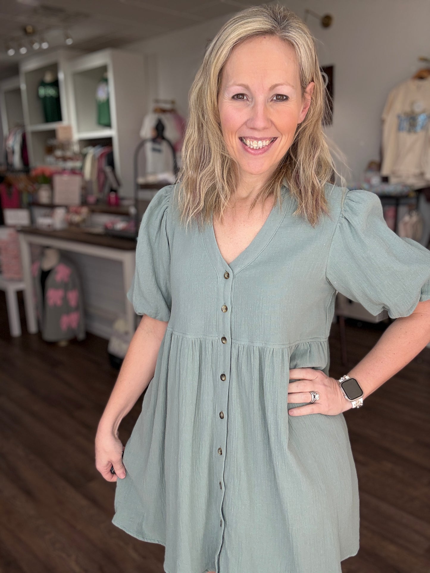 Mint Charm Dress