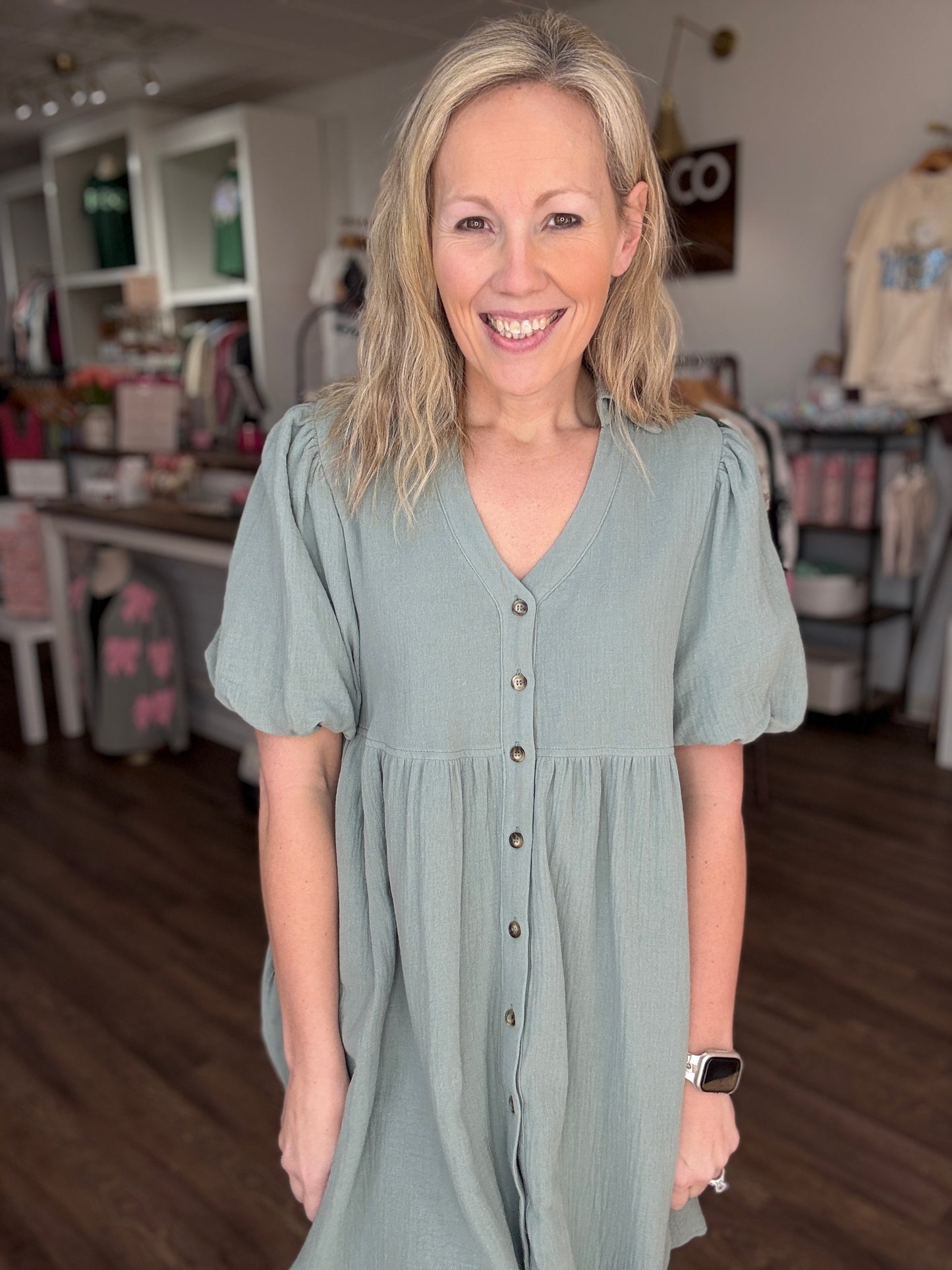 Mint Charm Dress