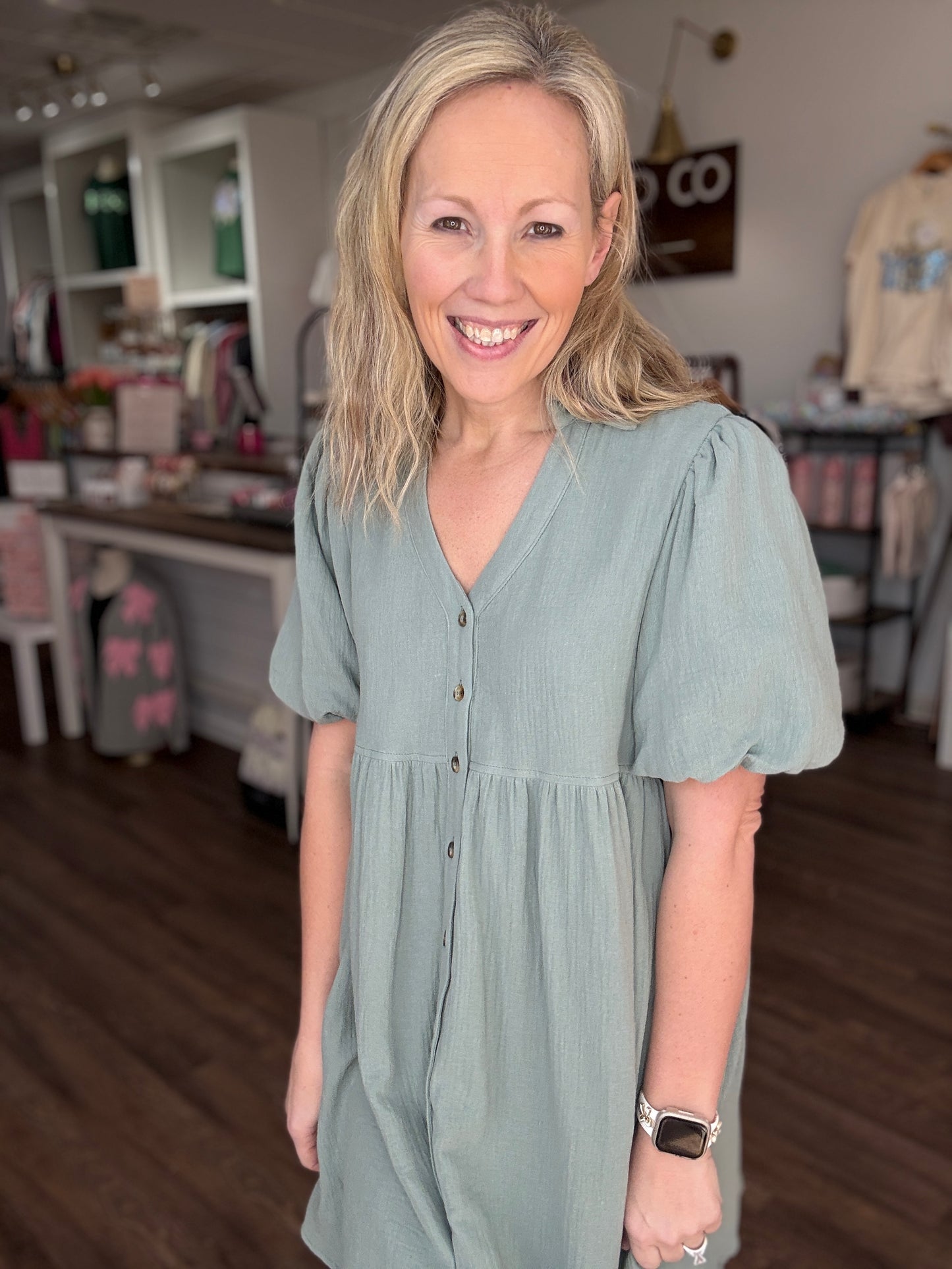 Mint Charm Dress