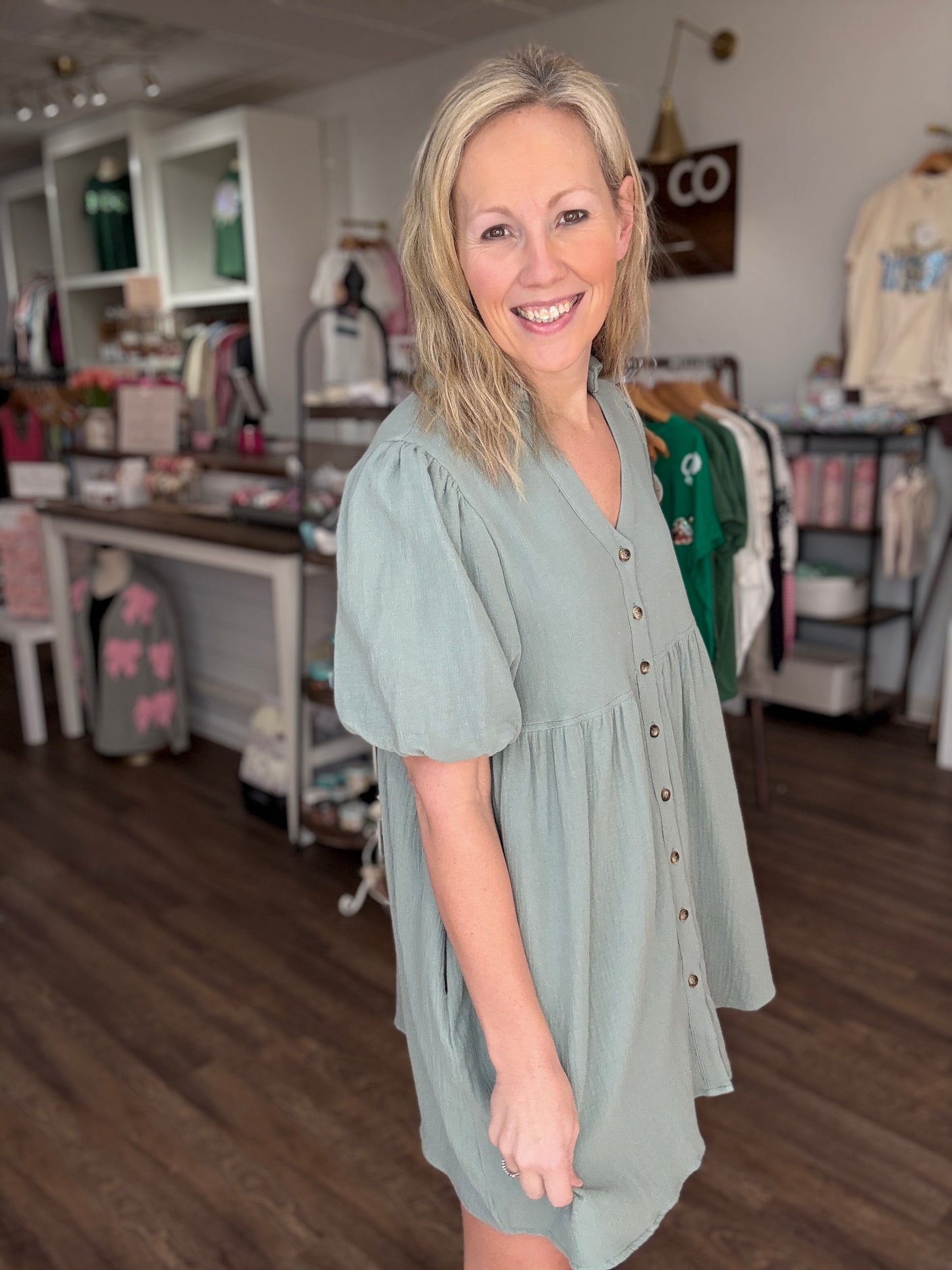 Mint Charm Dress