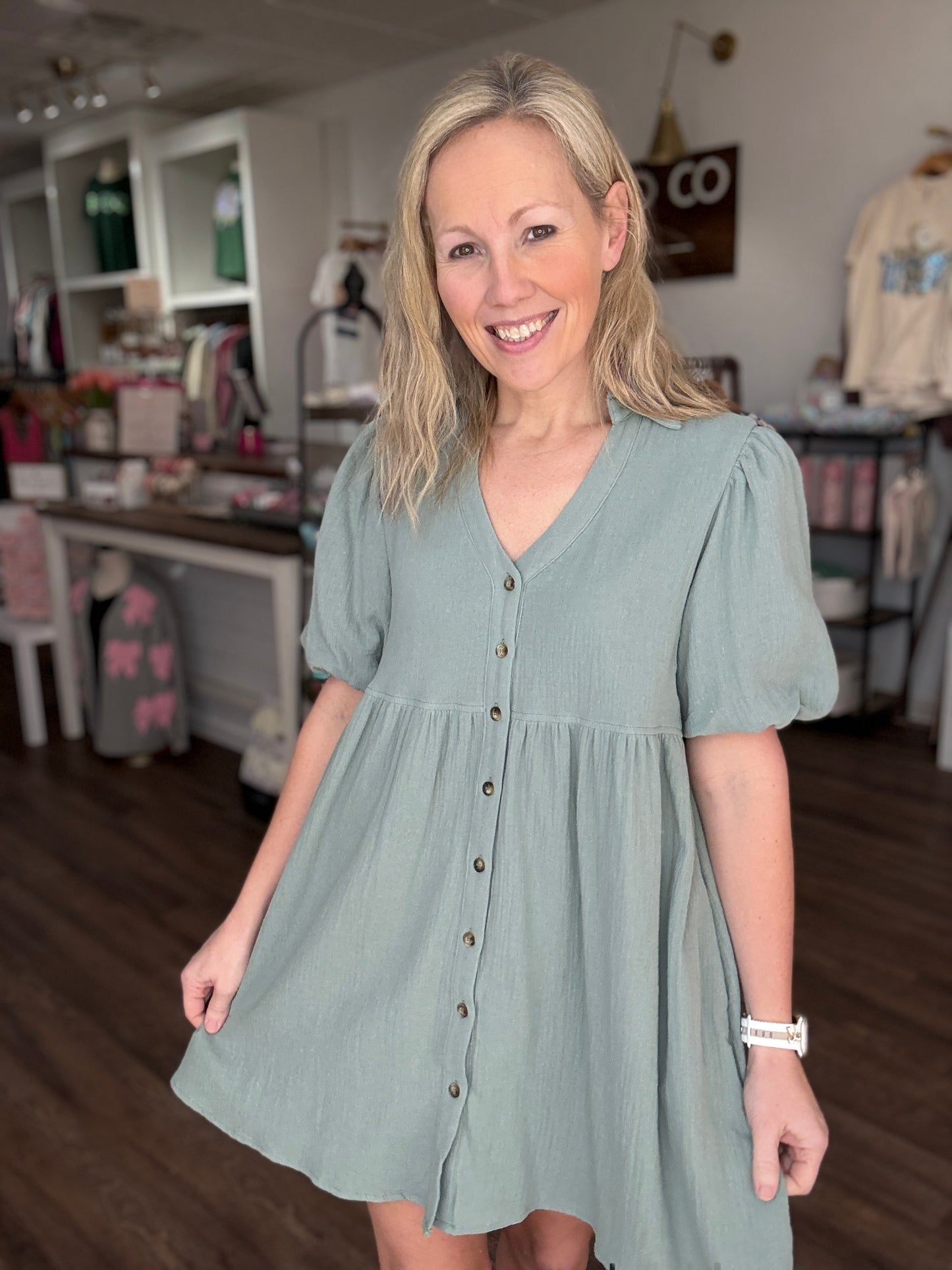 Mint Charm Dress