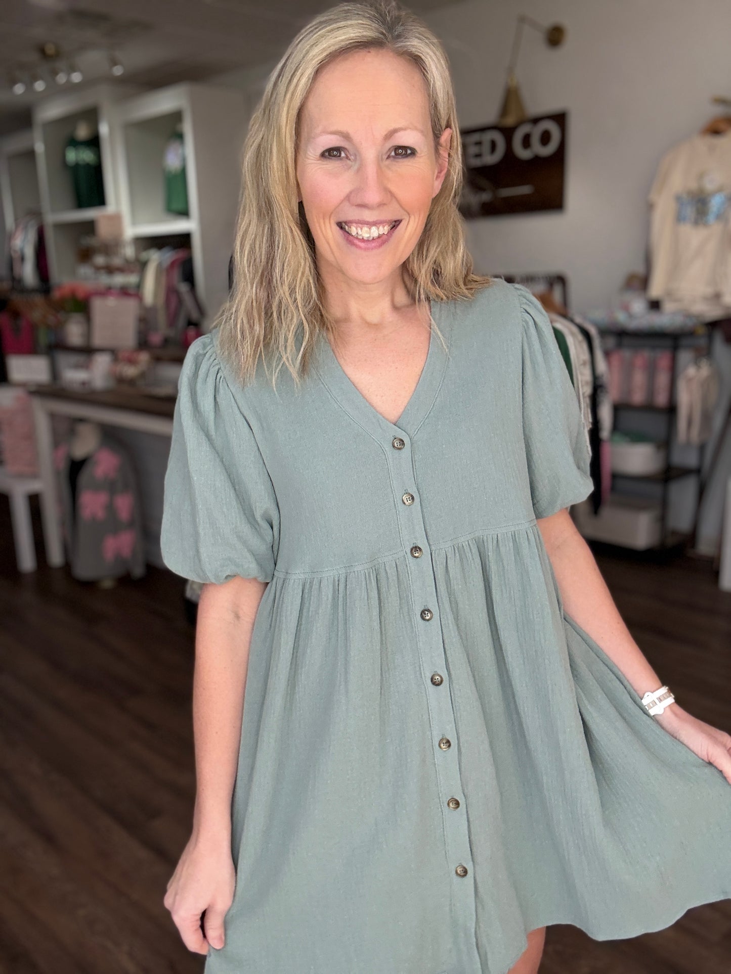 Mint Charm Dress