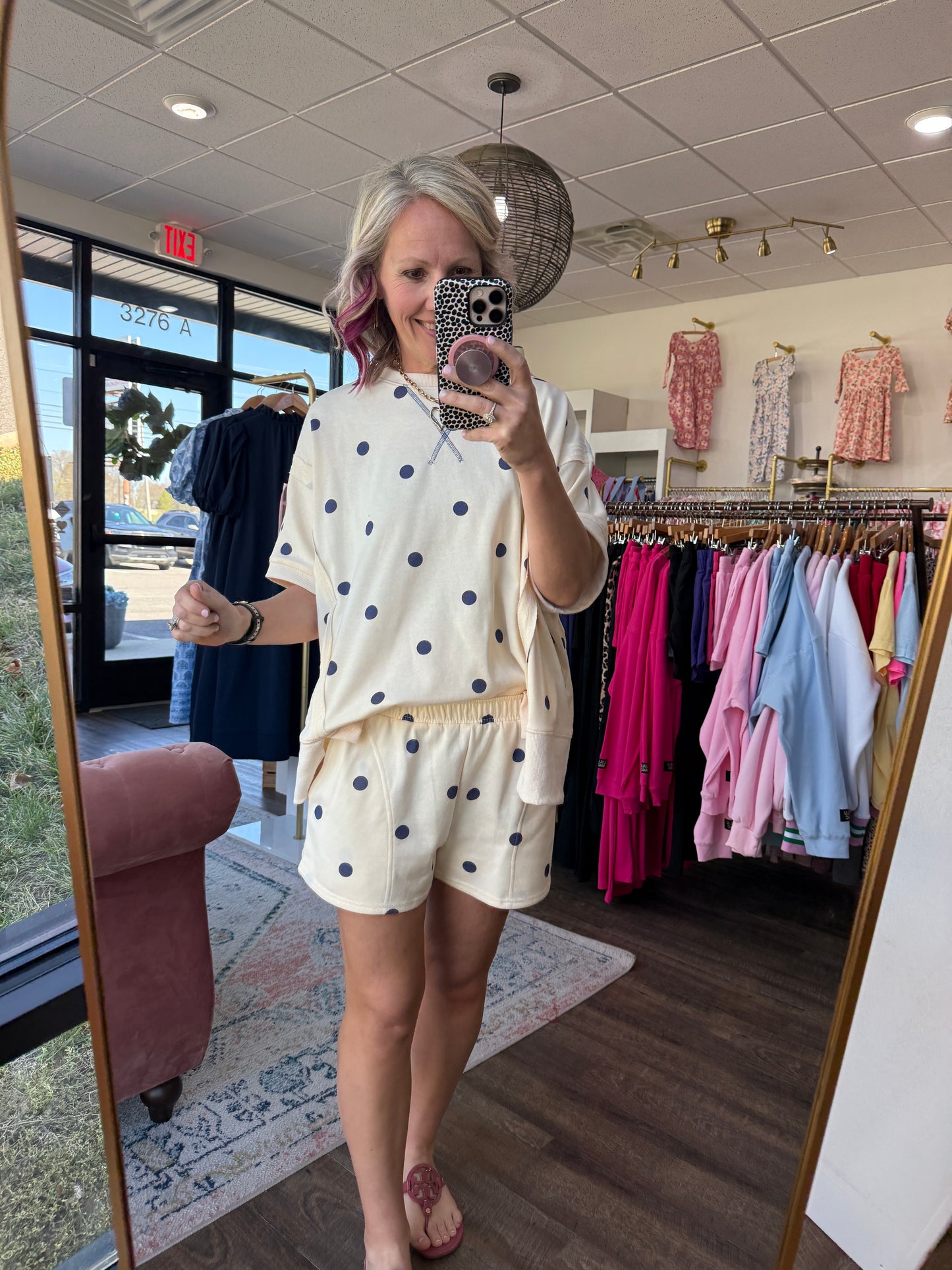 Dot Your Thing Set- Navy