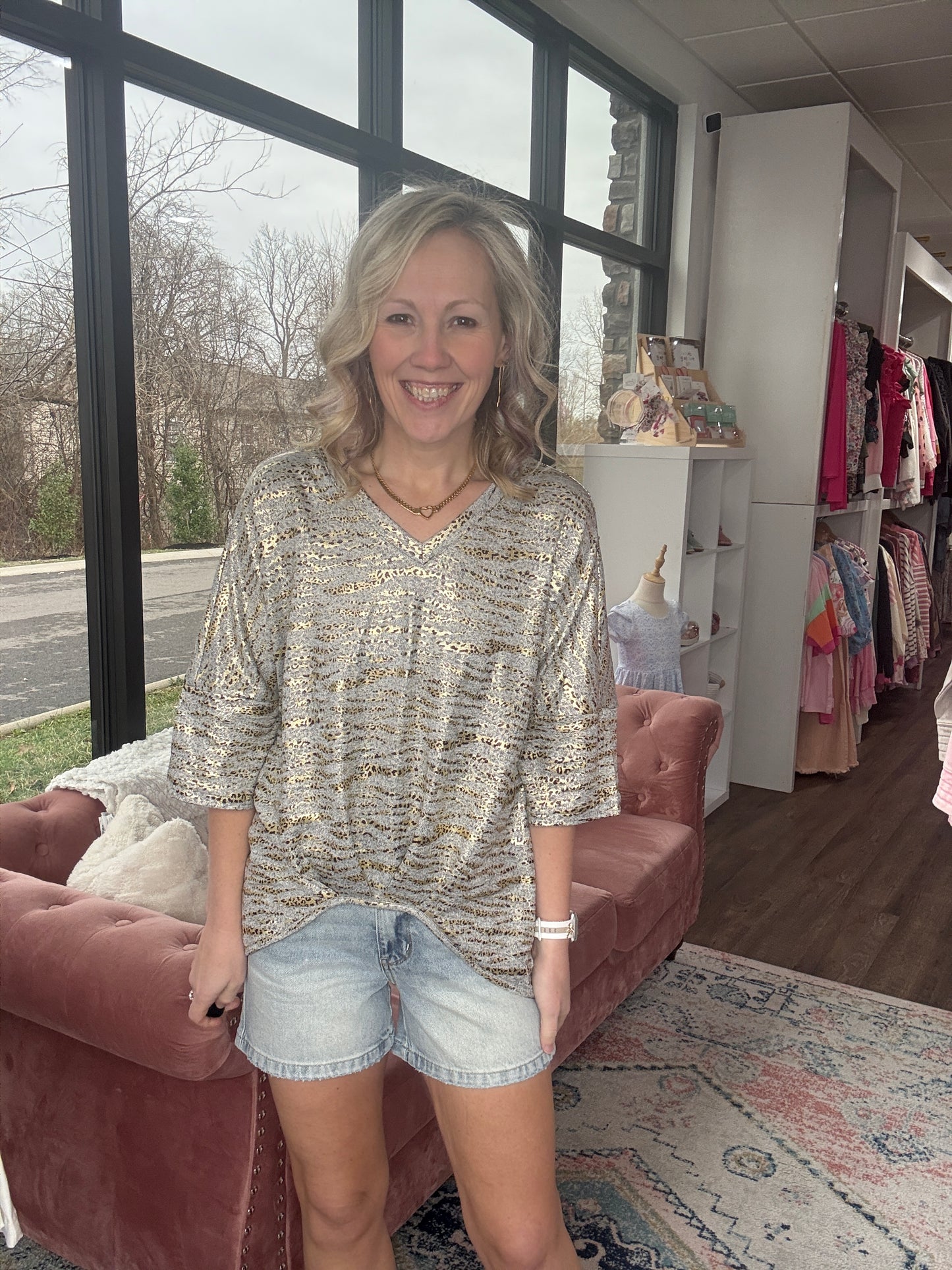 Wild Leopard Top