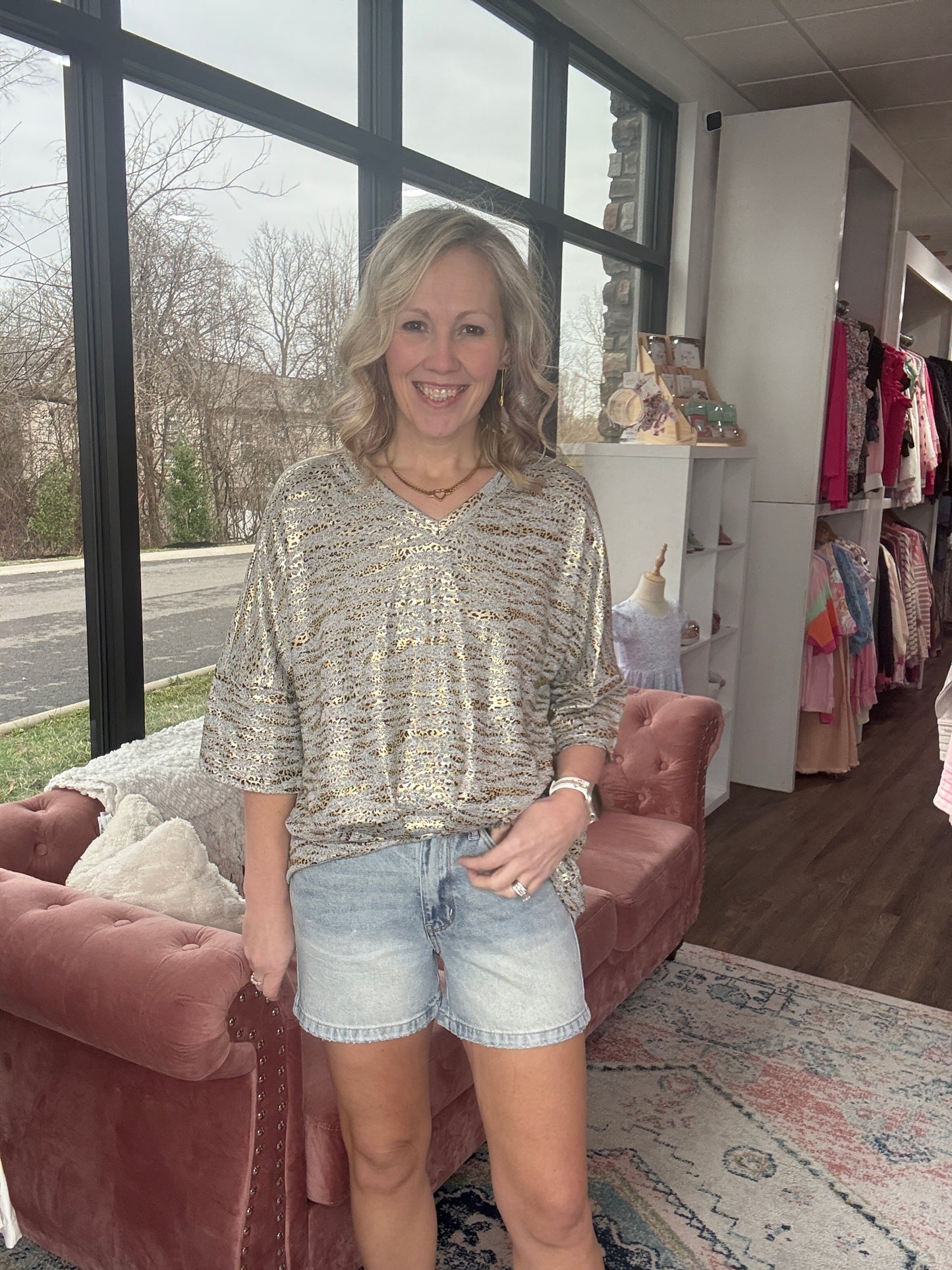 Wild Leopard Top