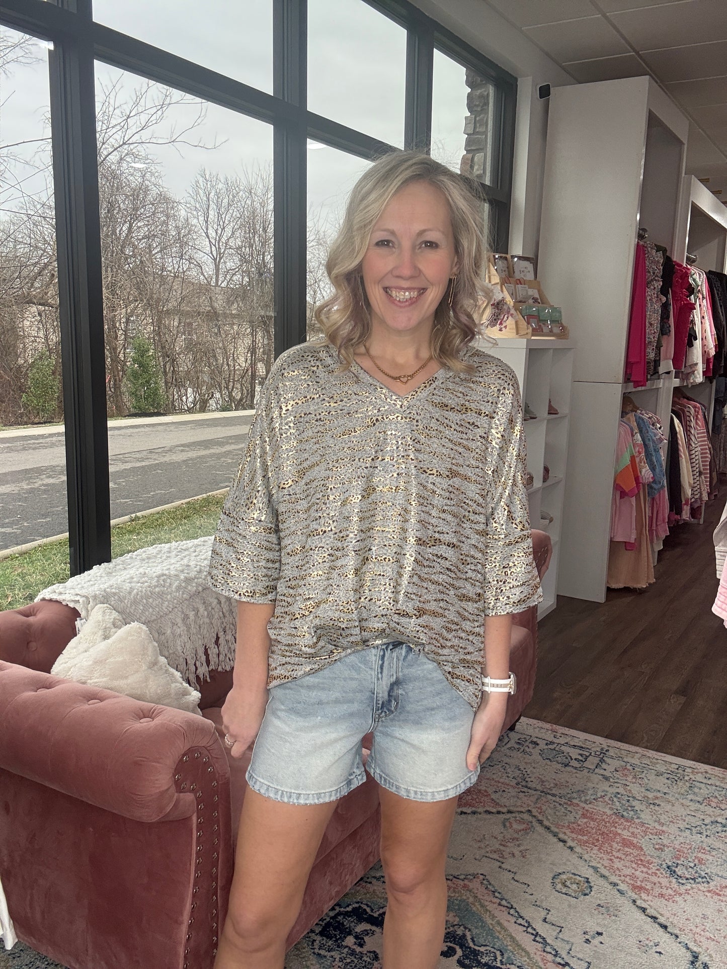 Wild Leopard Top