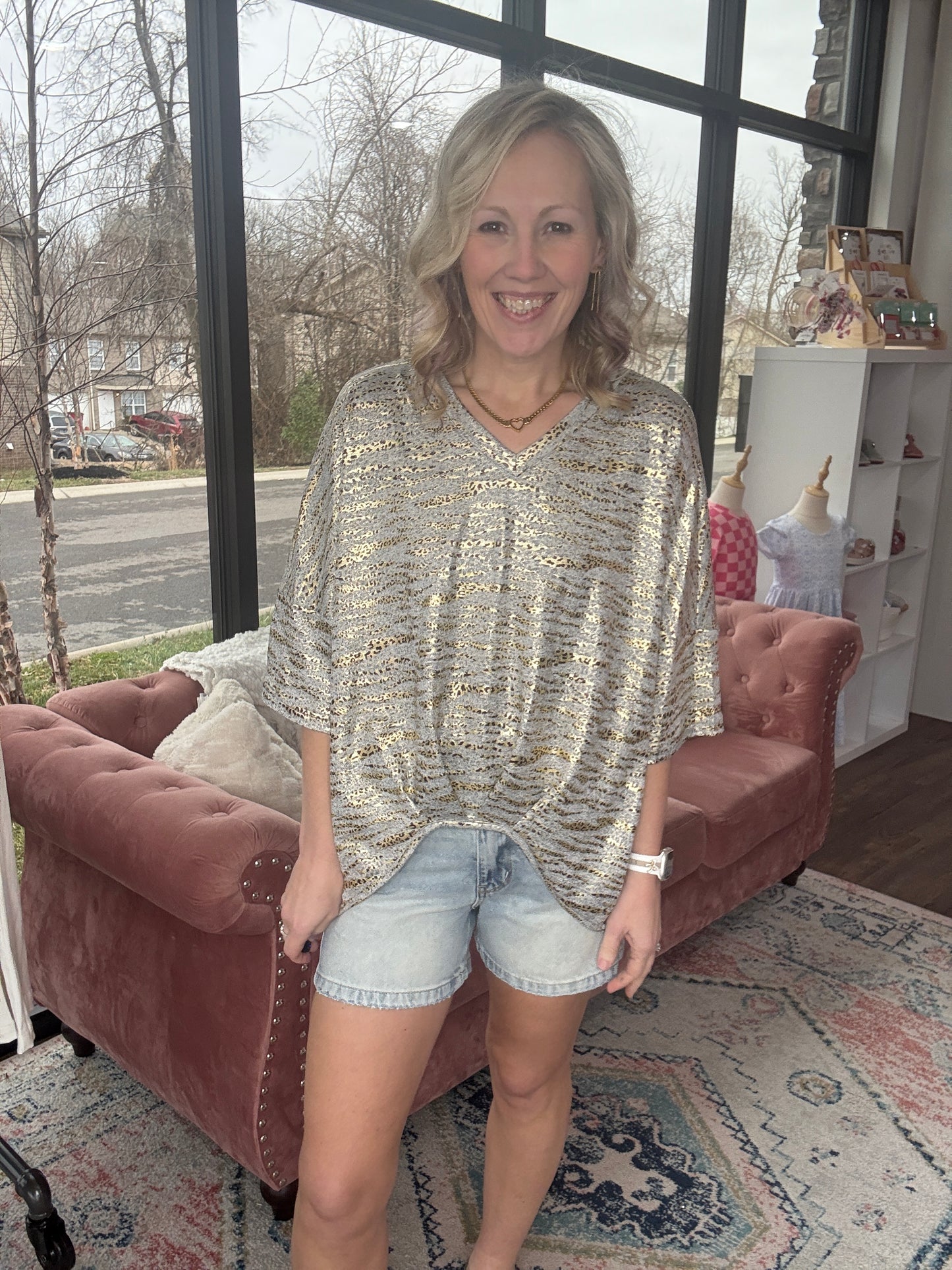 Wild Leopard Top