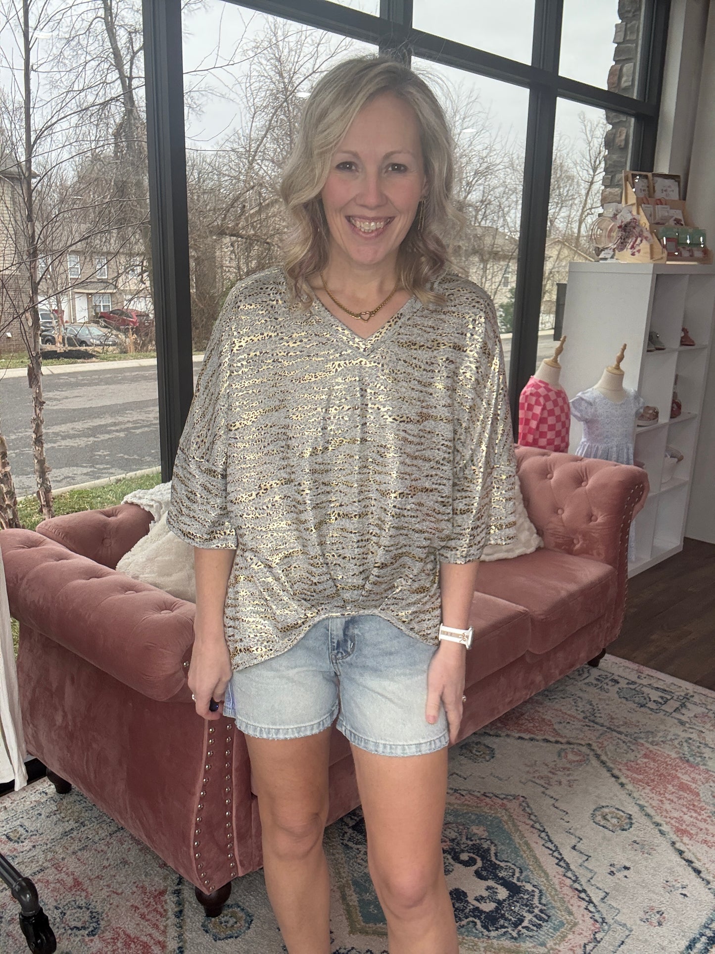 Wild Leopard Top