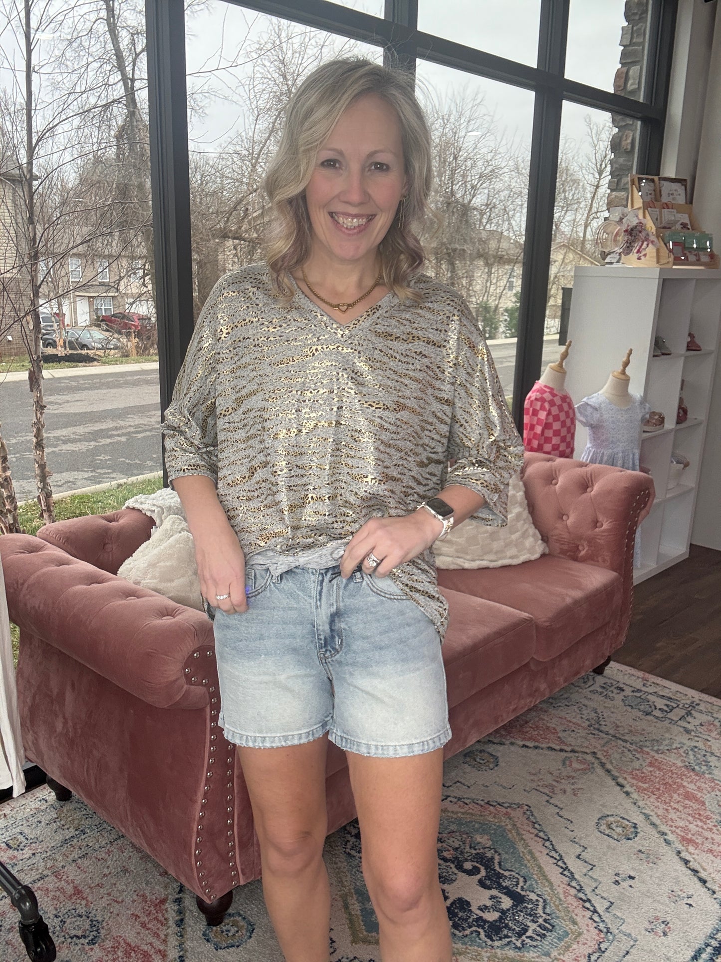 Wild Leopard Top