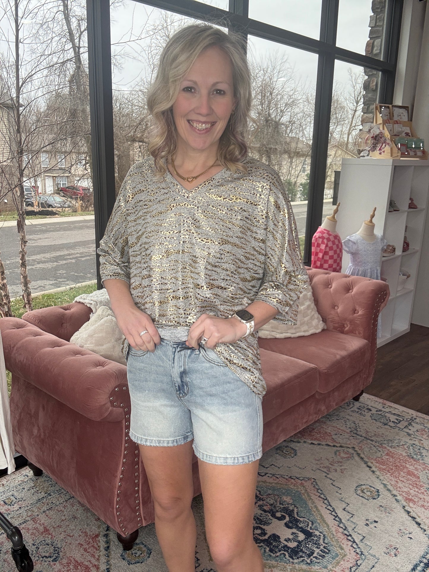 Wild Leopard Top