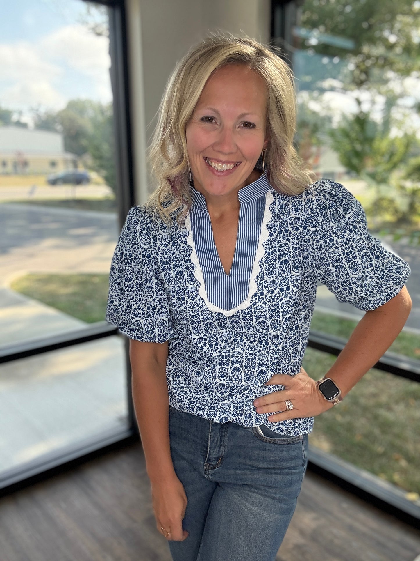 Ric Rac & Ready Top