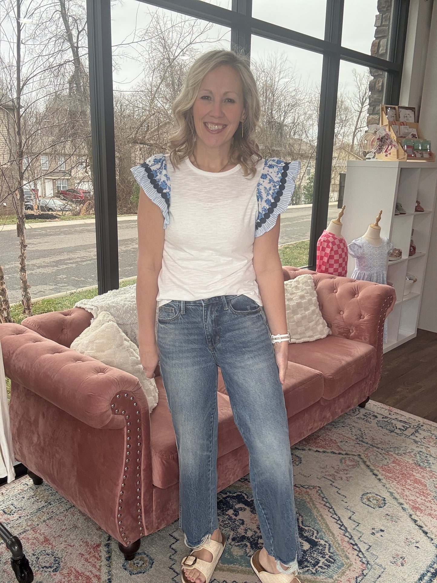 Floral Flair Top