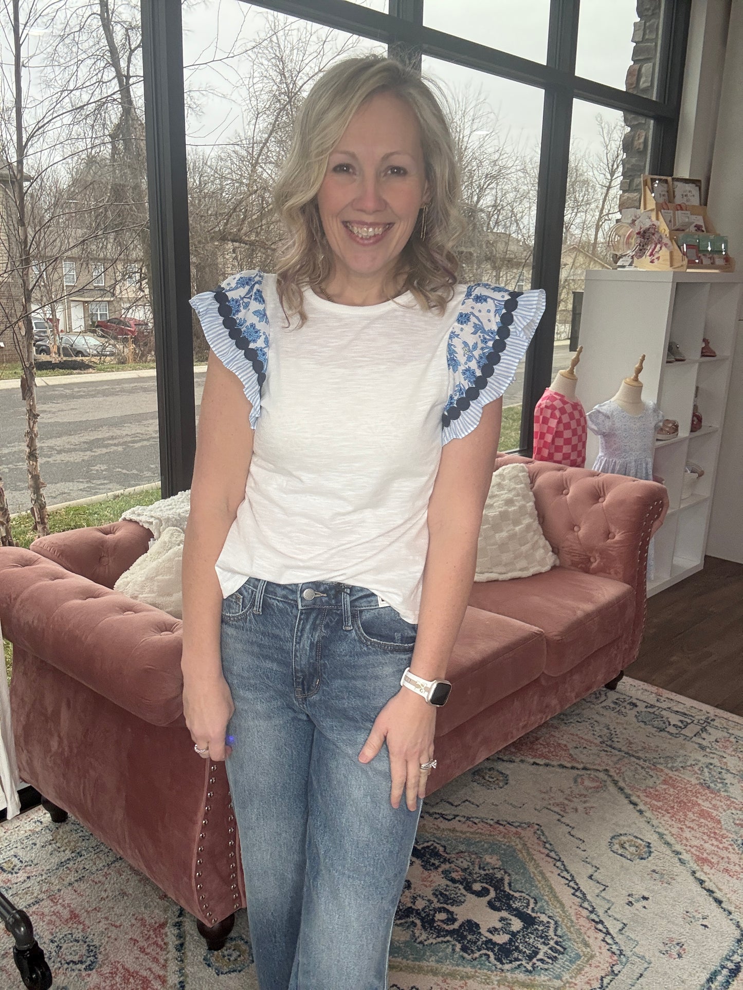 Floral Flair Top