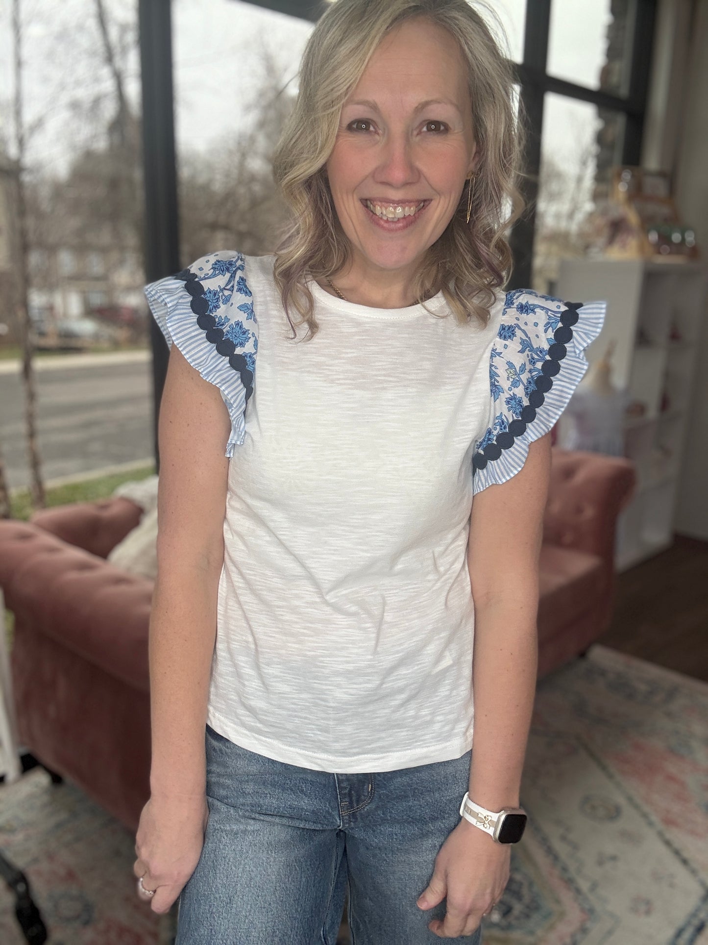 Floral Flair Top