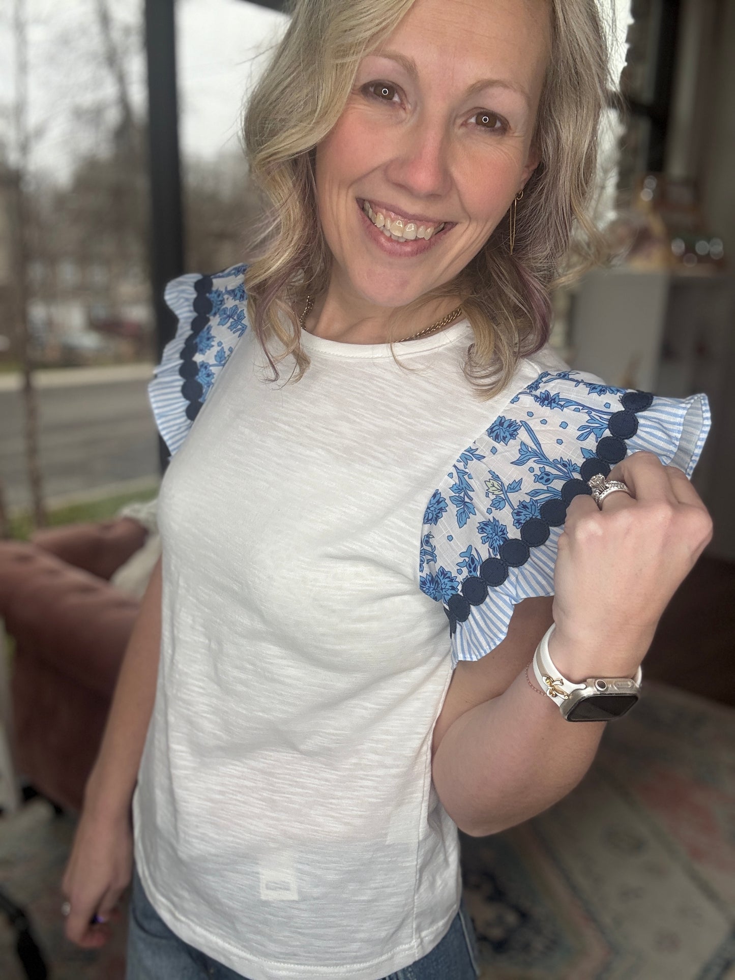 Floral Flair Top