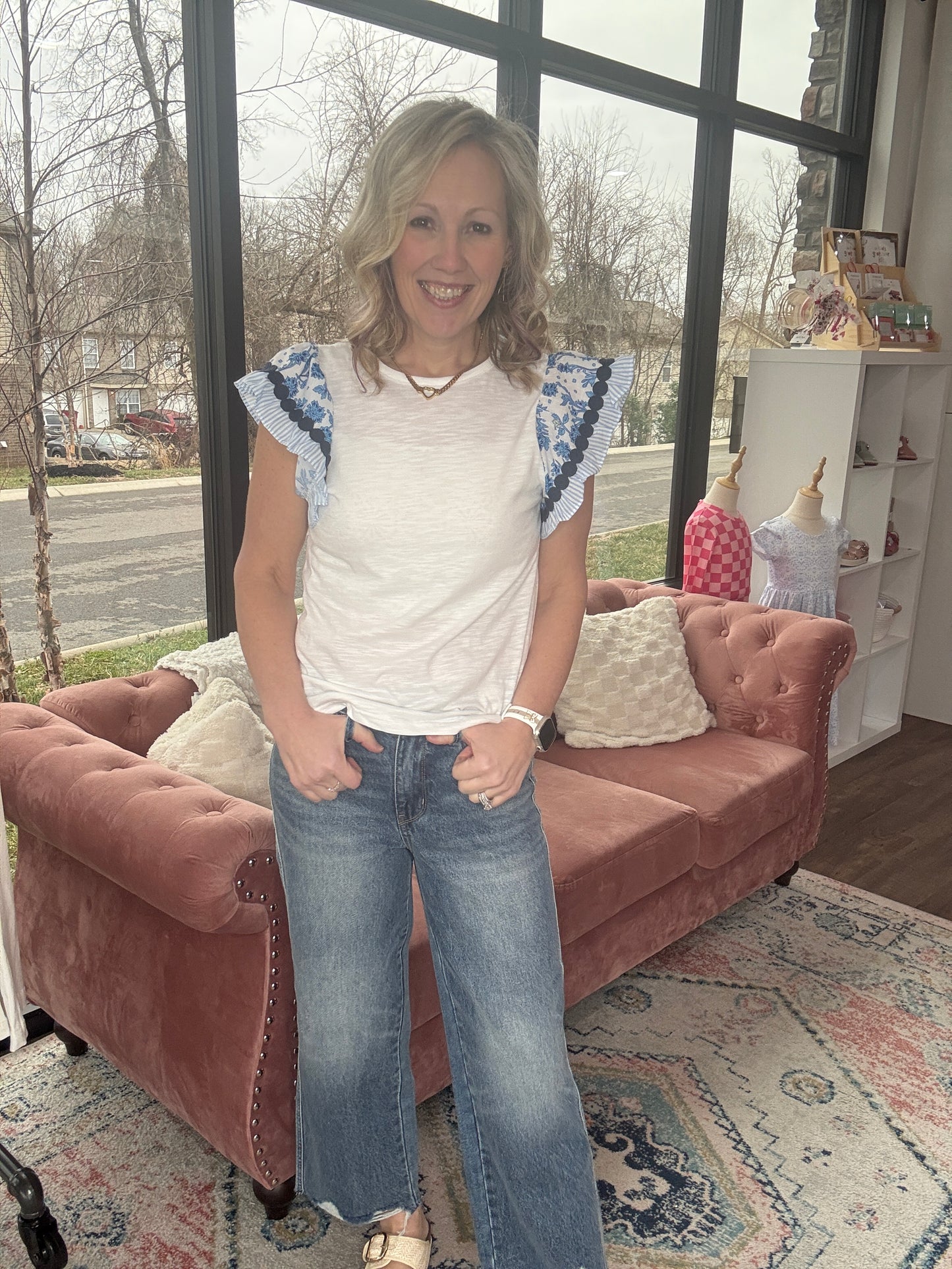 Floral Flair Top